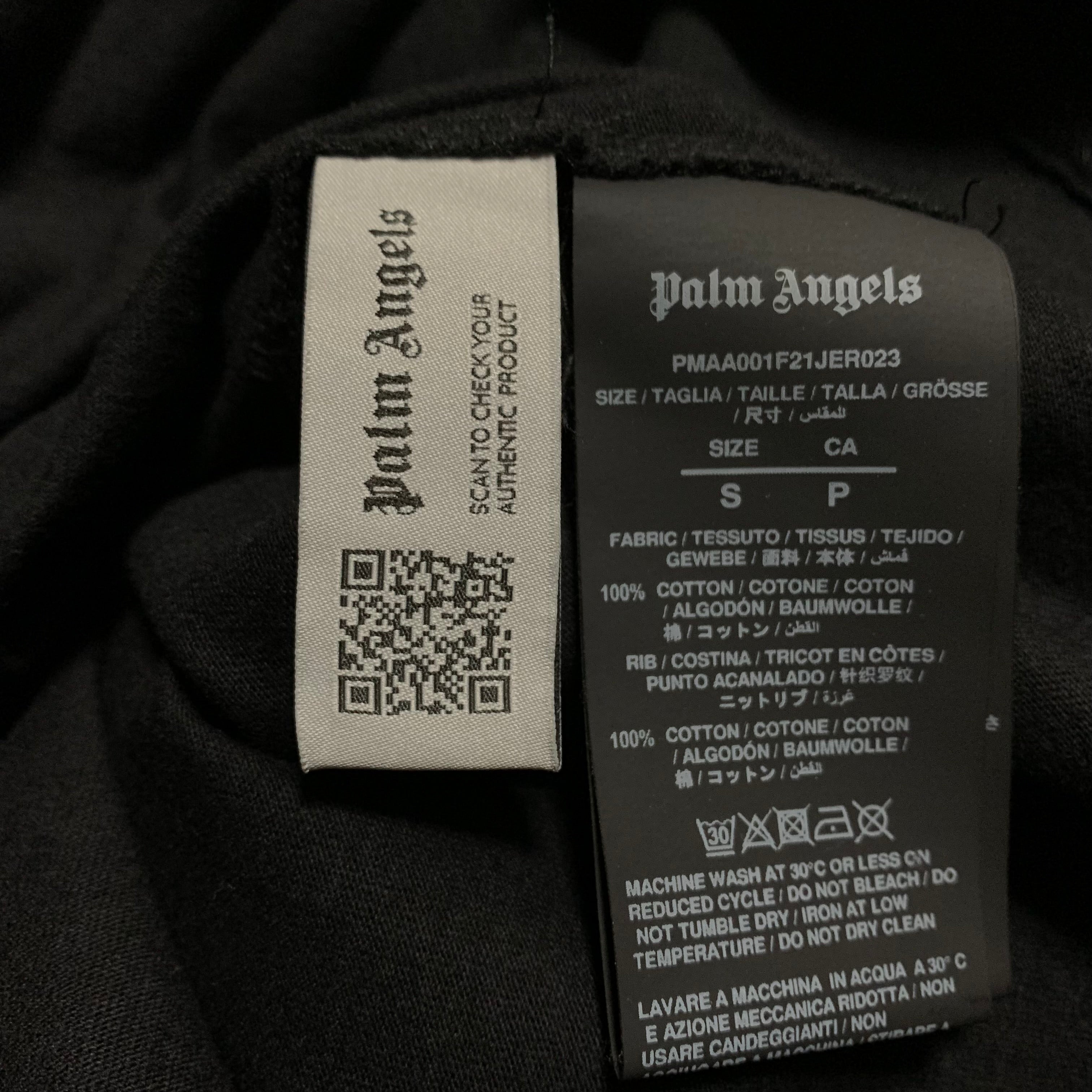 Palm Angels Small Classic Bear White Tee