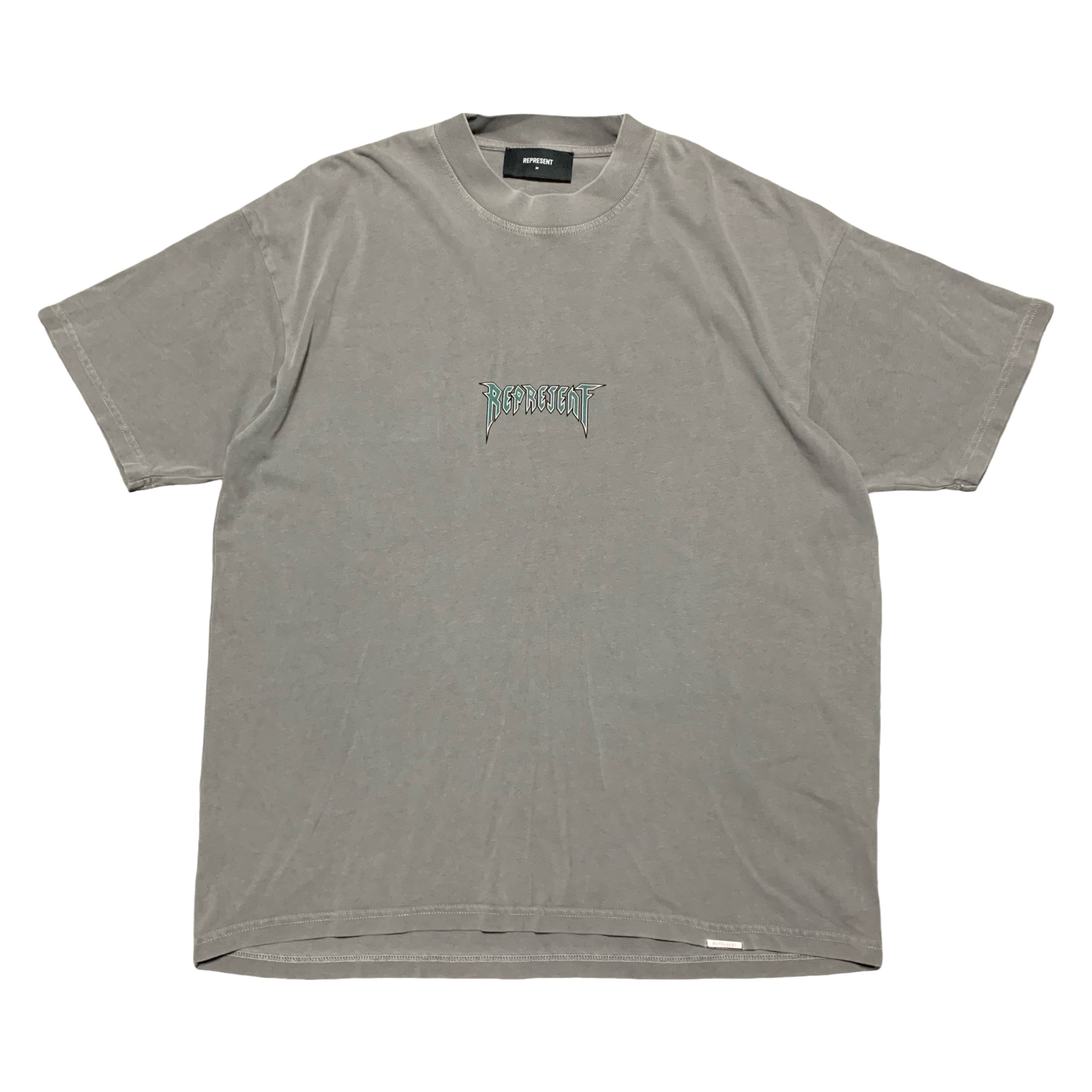 Represent Medium Rock Logo Ultimate Grey Tee