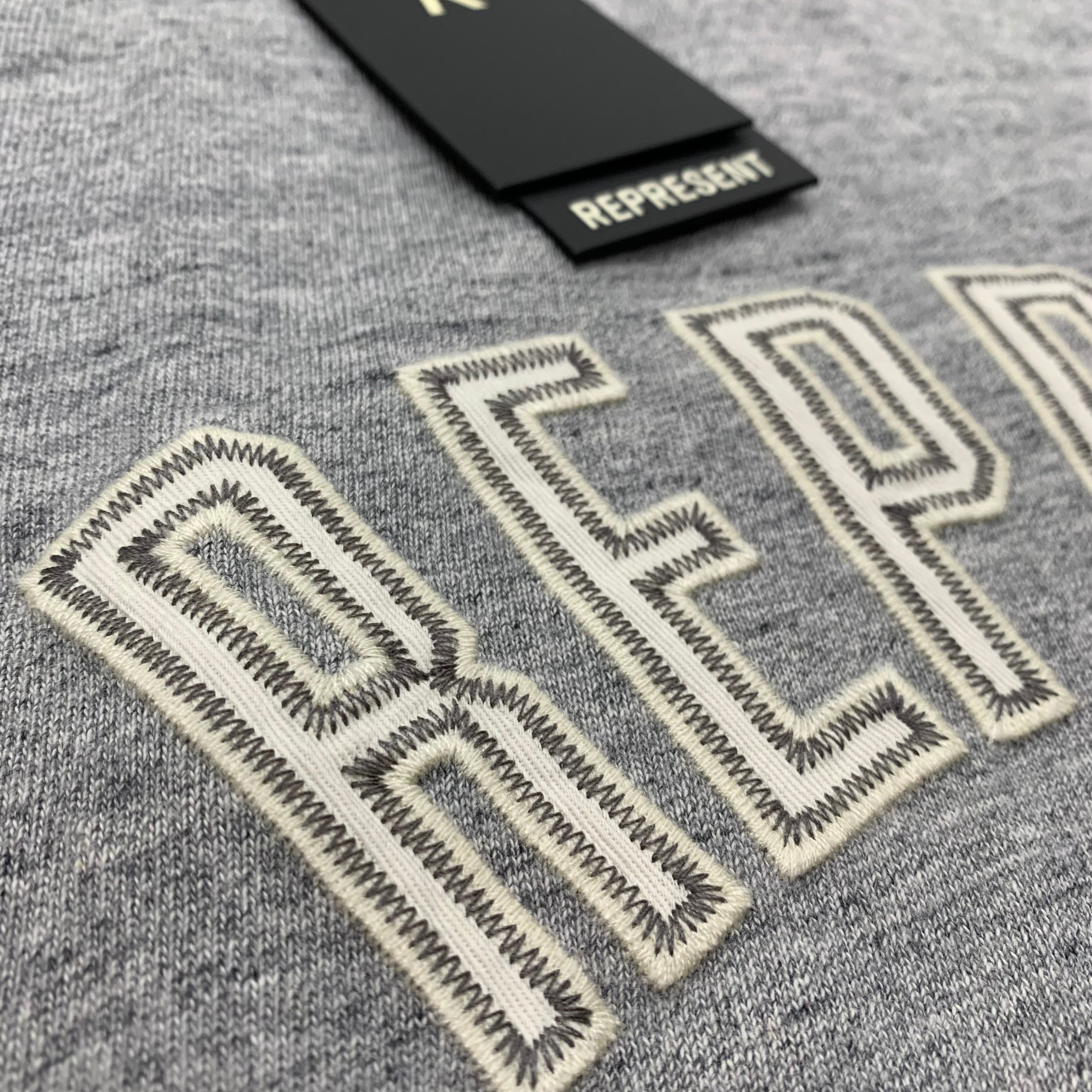 Represent Small Tee England Graphic Grey T-Shirt