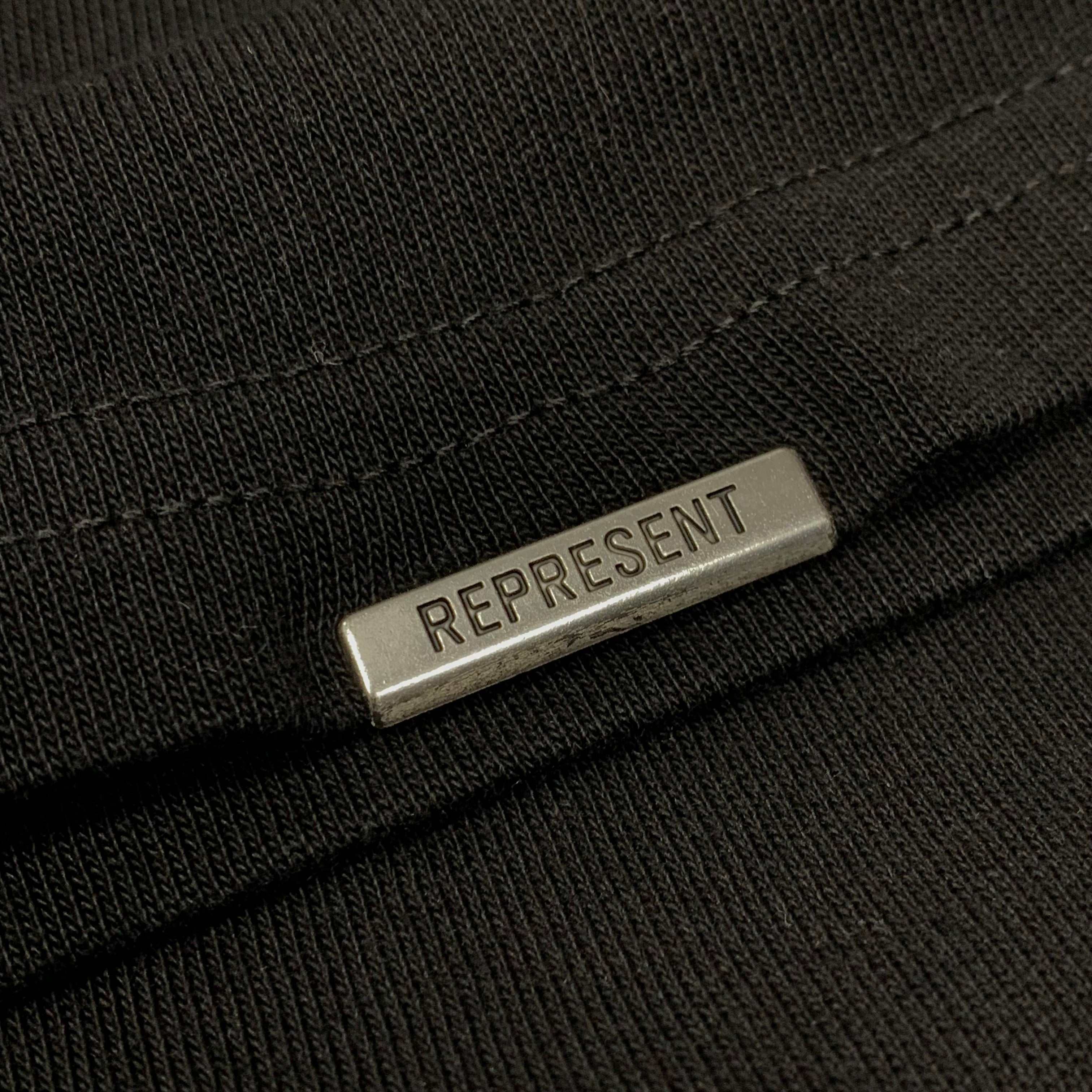Represent Large Tee Icarus Jet Black T-Shirt