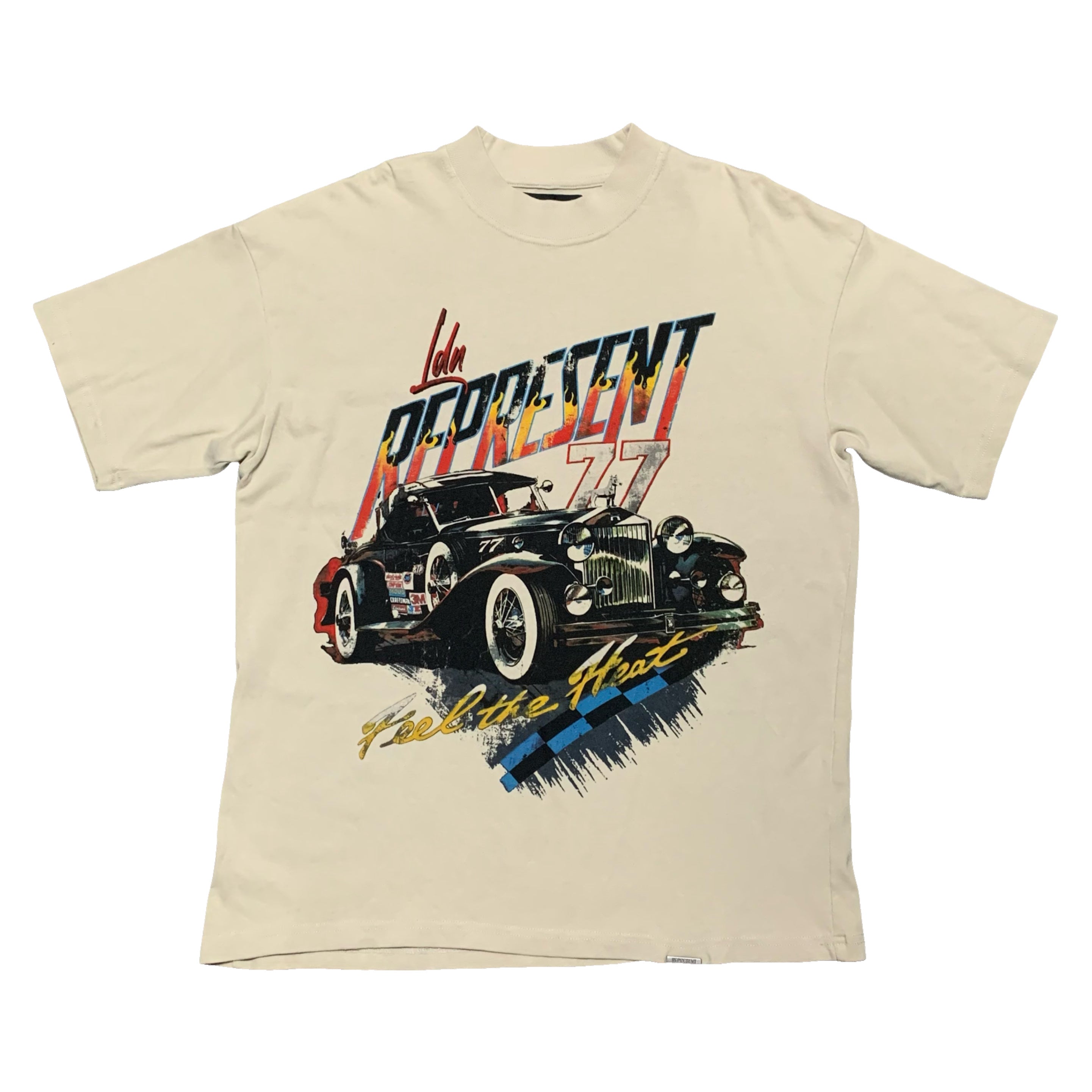 Represent XS Feel The Heat Vintage White Tee