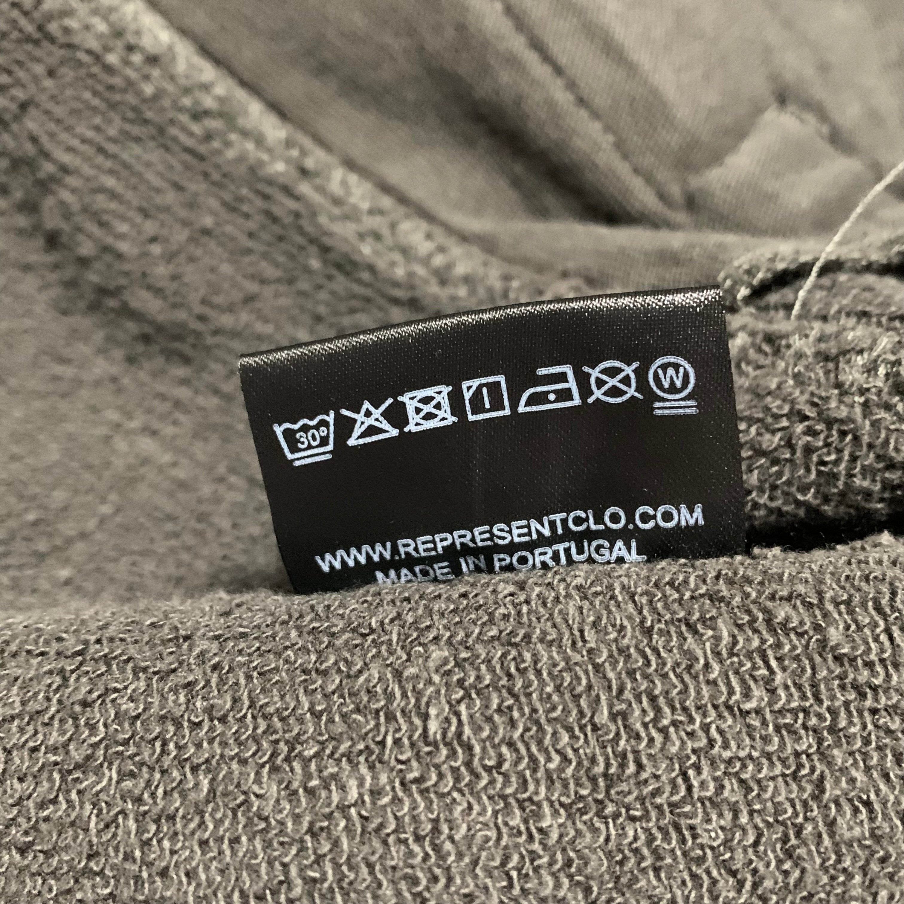 Represent Small Shorts Blanks Dusk Grey Bottoms