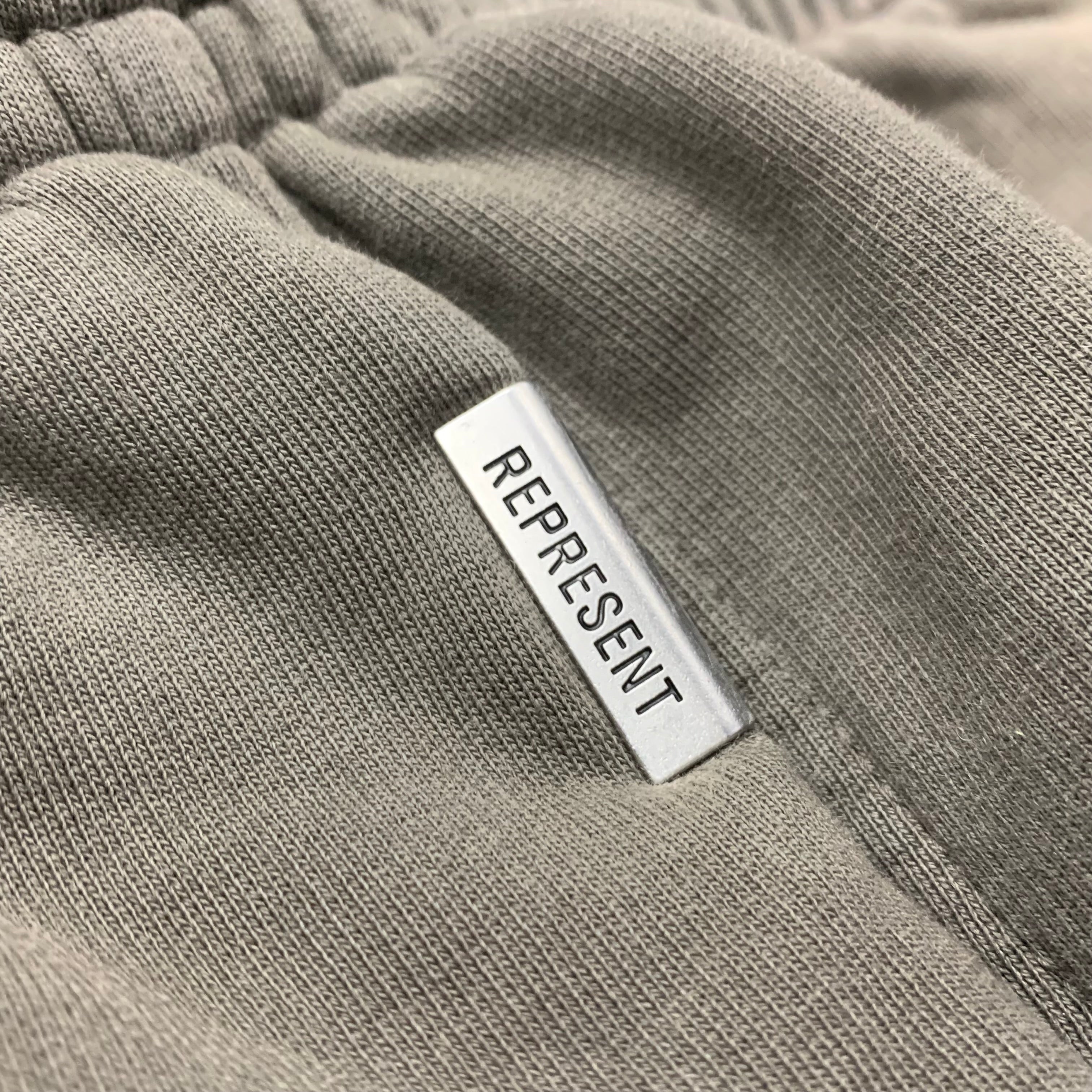 Represent Large Sweatpants Patron Of The Club Washed Olive Bottoms