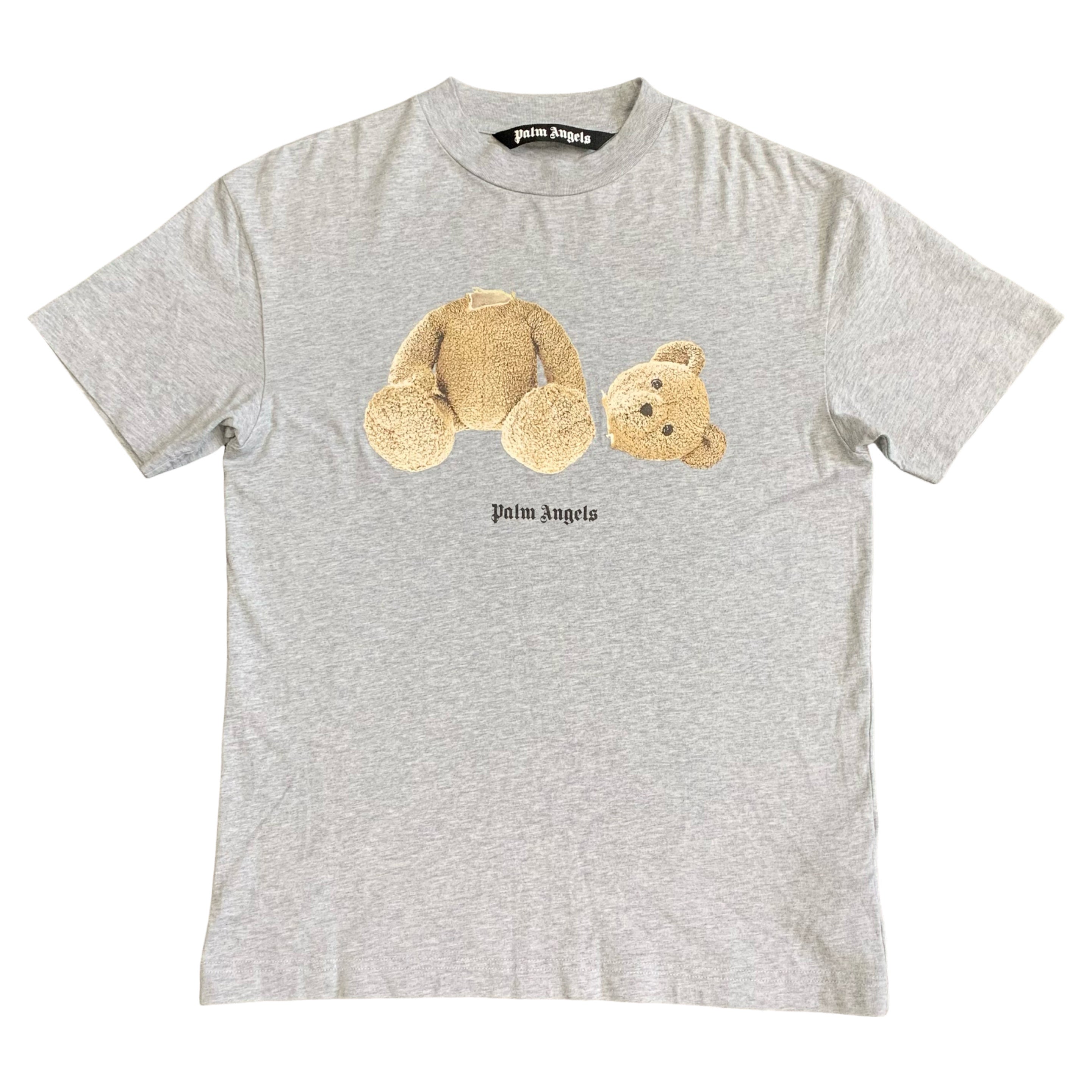 Palm Angels Small Tee Bear Classic Grey T-Shirt