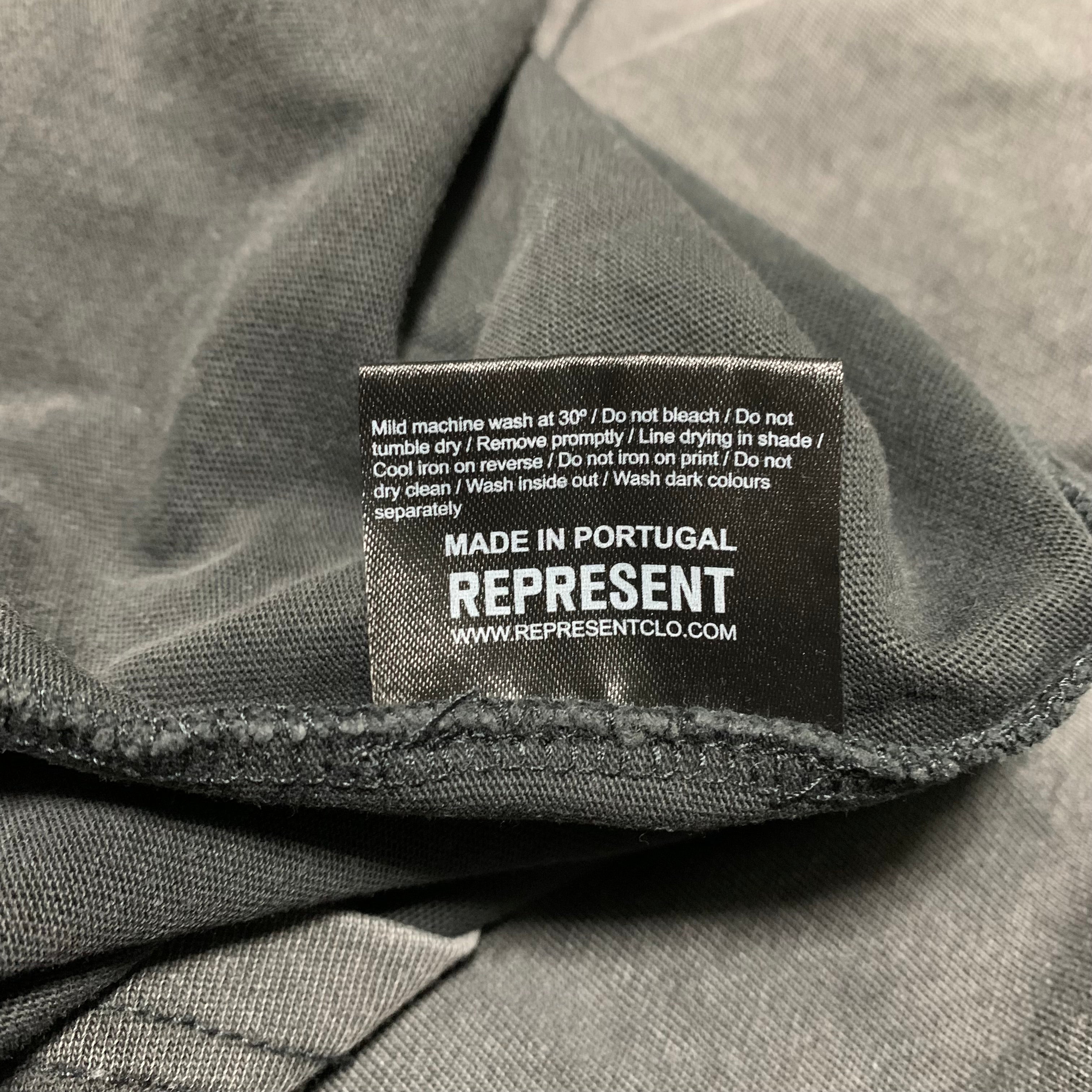Represent Medium Mascot Vintage Grey Tee
