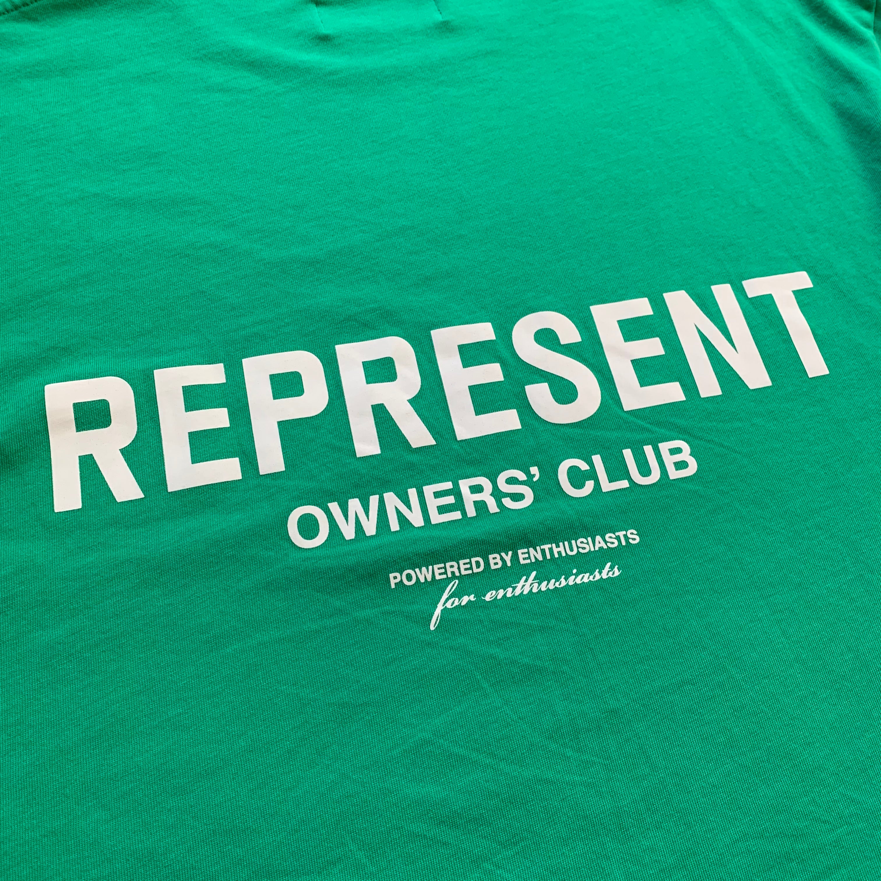 Represent XS Owners Club Island Green T-Shirt