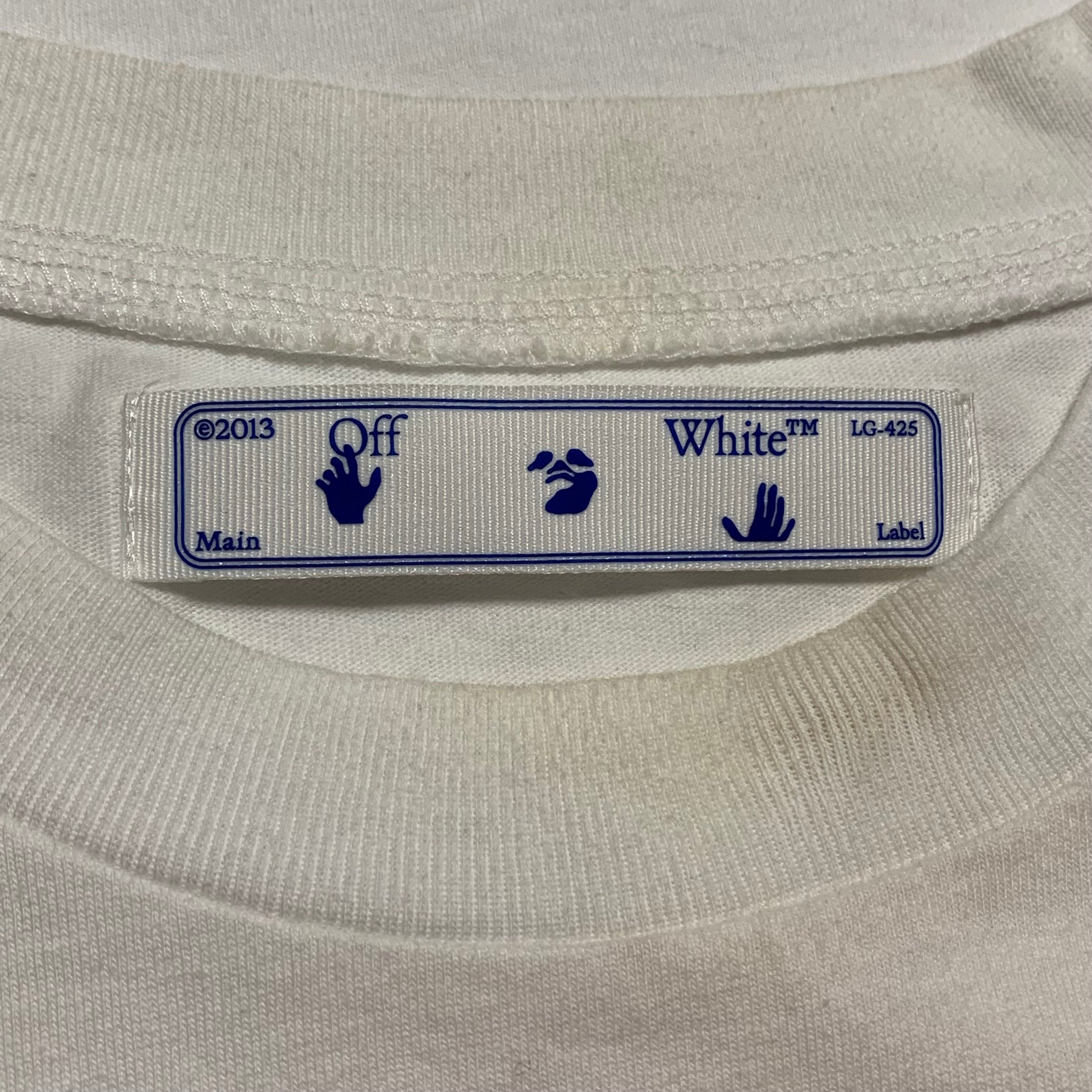 Off White Medium I Support Young Black Businesses White Tee Virgil Abloh