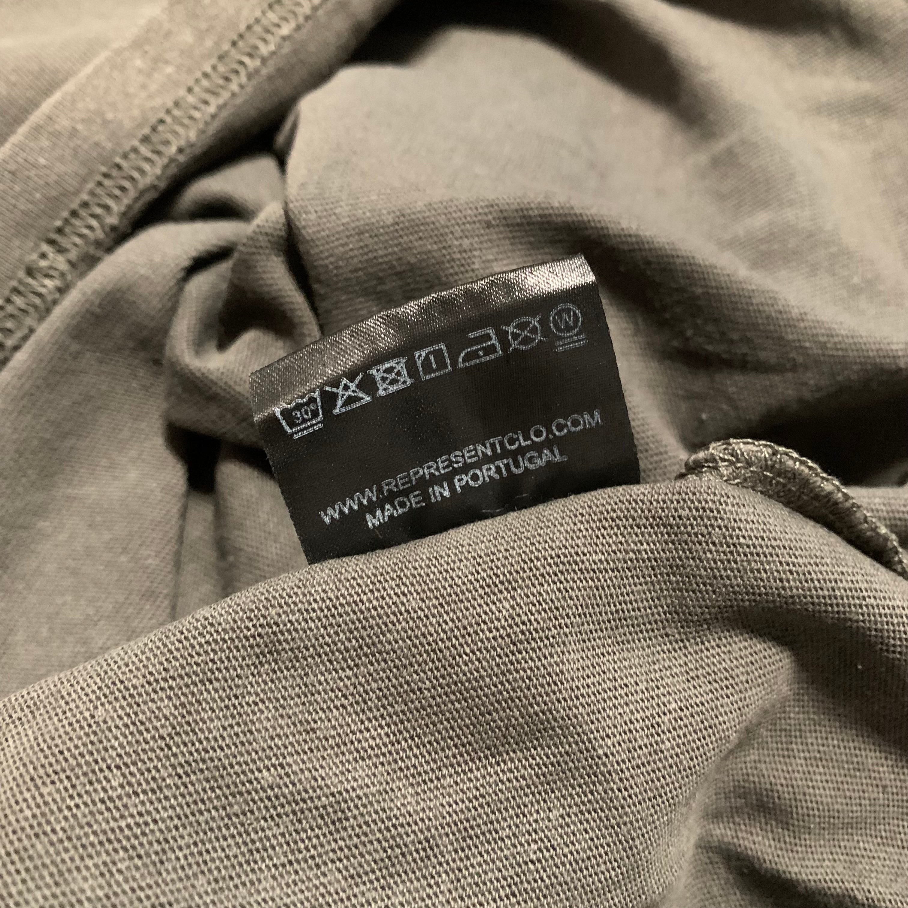 Represent Medium Blanks Dusk Grey Tee