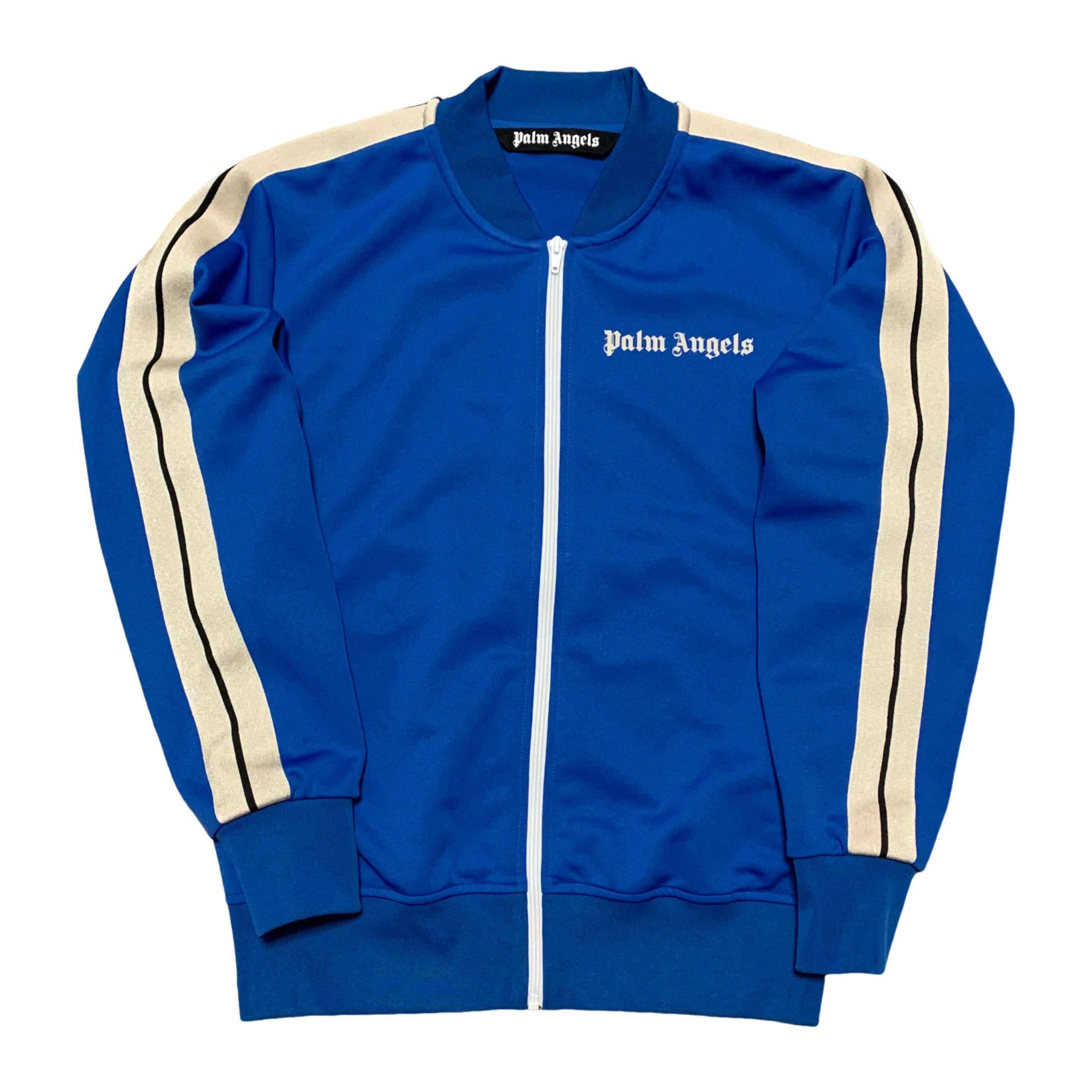Palm Angels Medium Track Jacket Classic Logo Electric Blue Jacket
