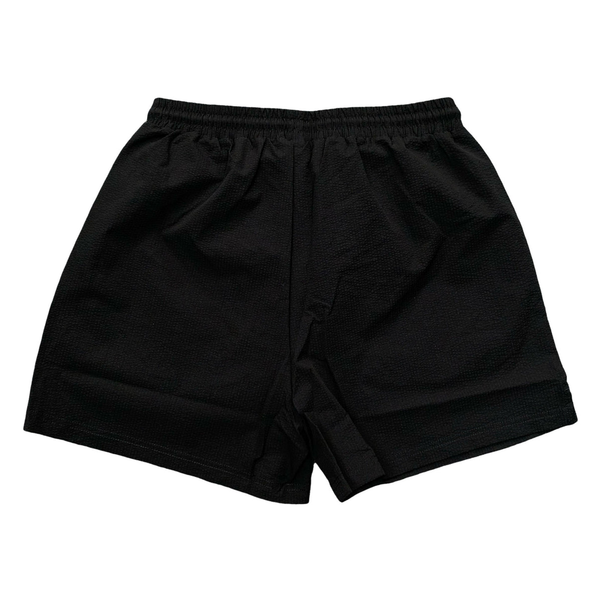 Represent Small Swim Shorts Seersucker Smart Black Swim Shorts