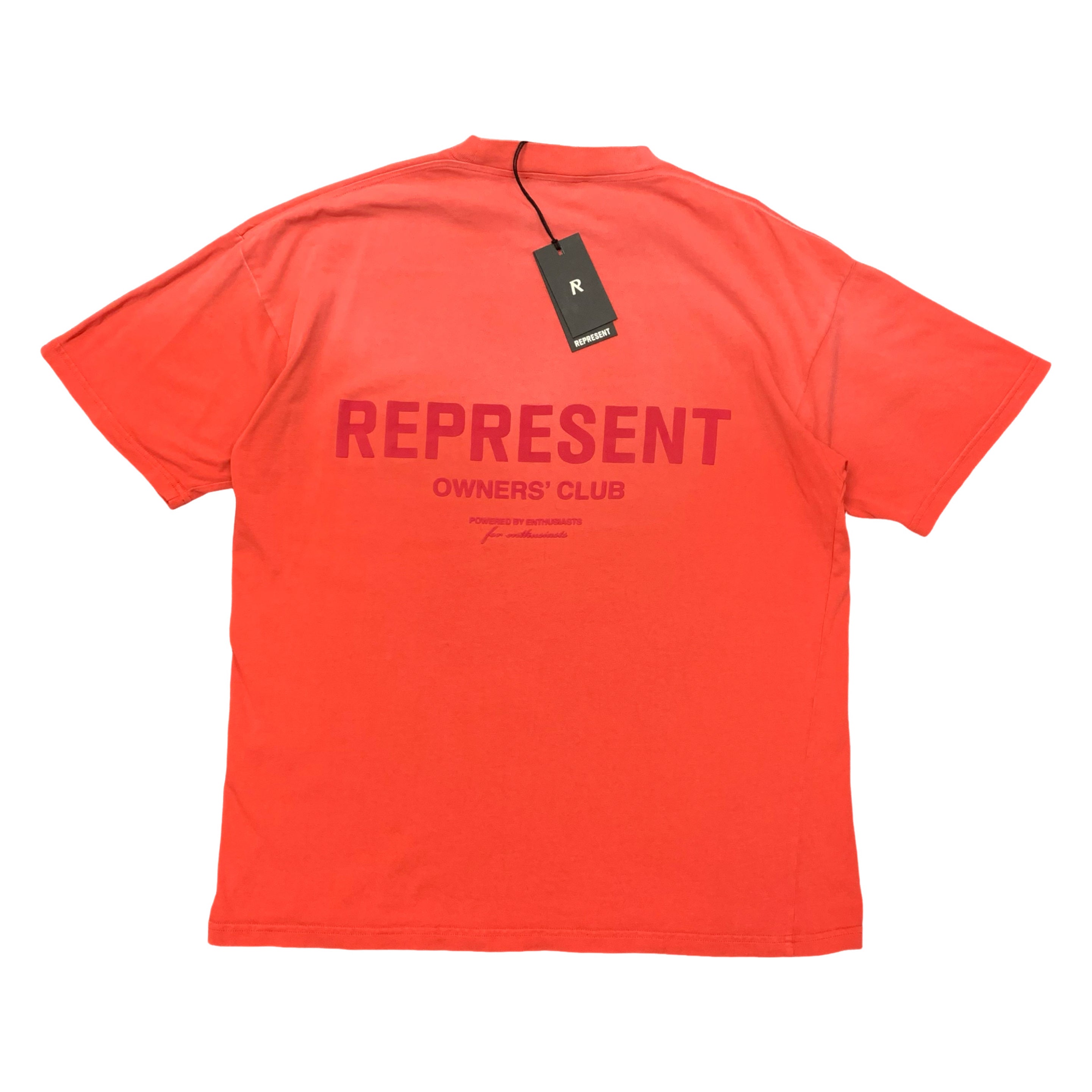 Represent Small Tee Owners Club Barbados Cherry Red T-Shirt