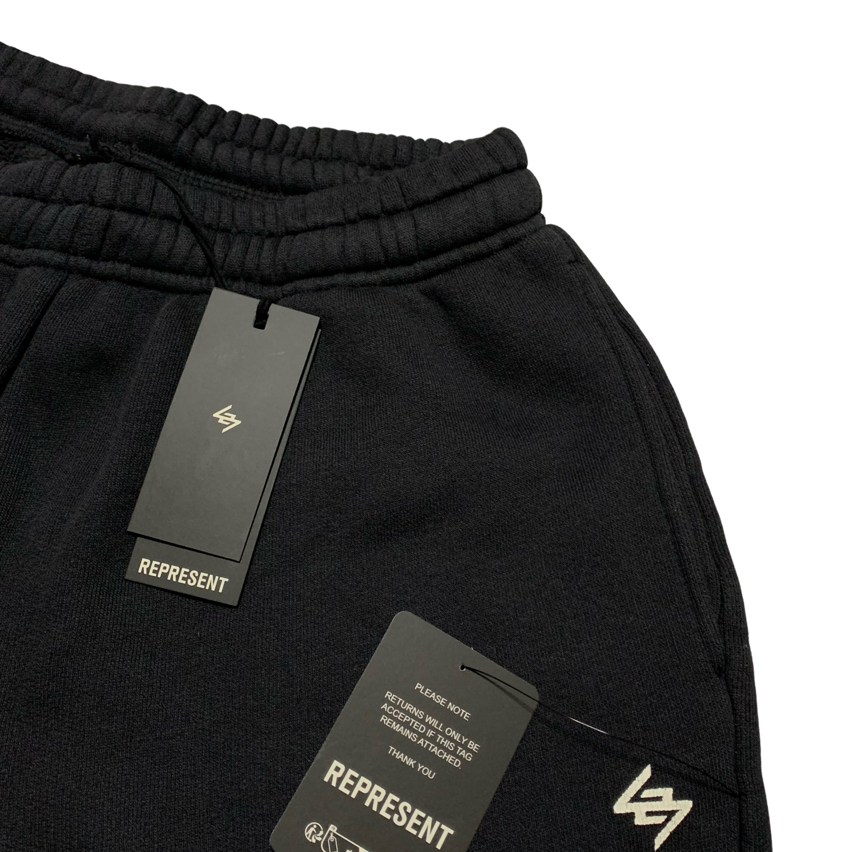 Represent Large Shorts 247 Everlast Training Camp Jersey Shorts Off Black