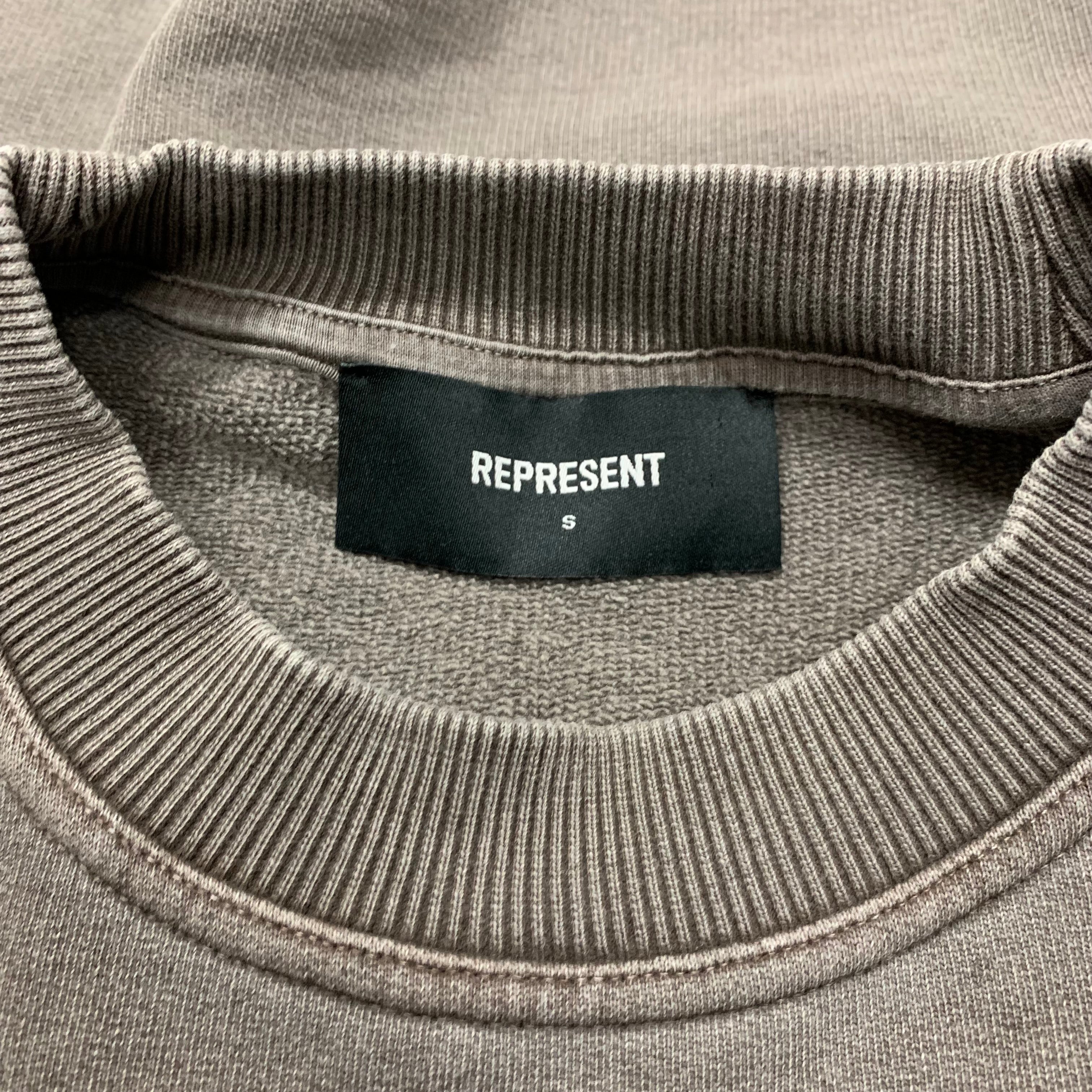 Represent Small Owners Club Fog Sweater Sweatshirt Crewneck