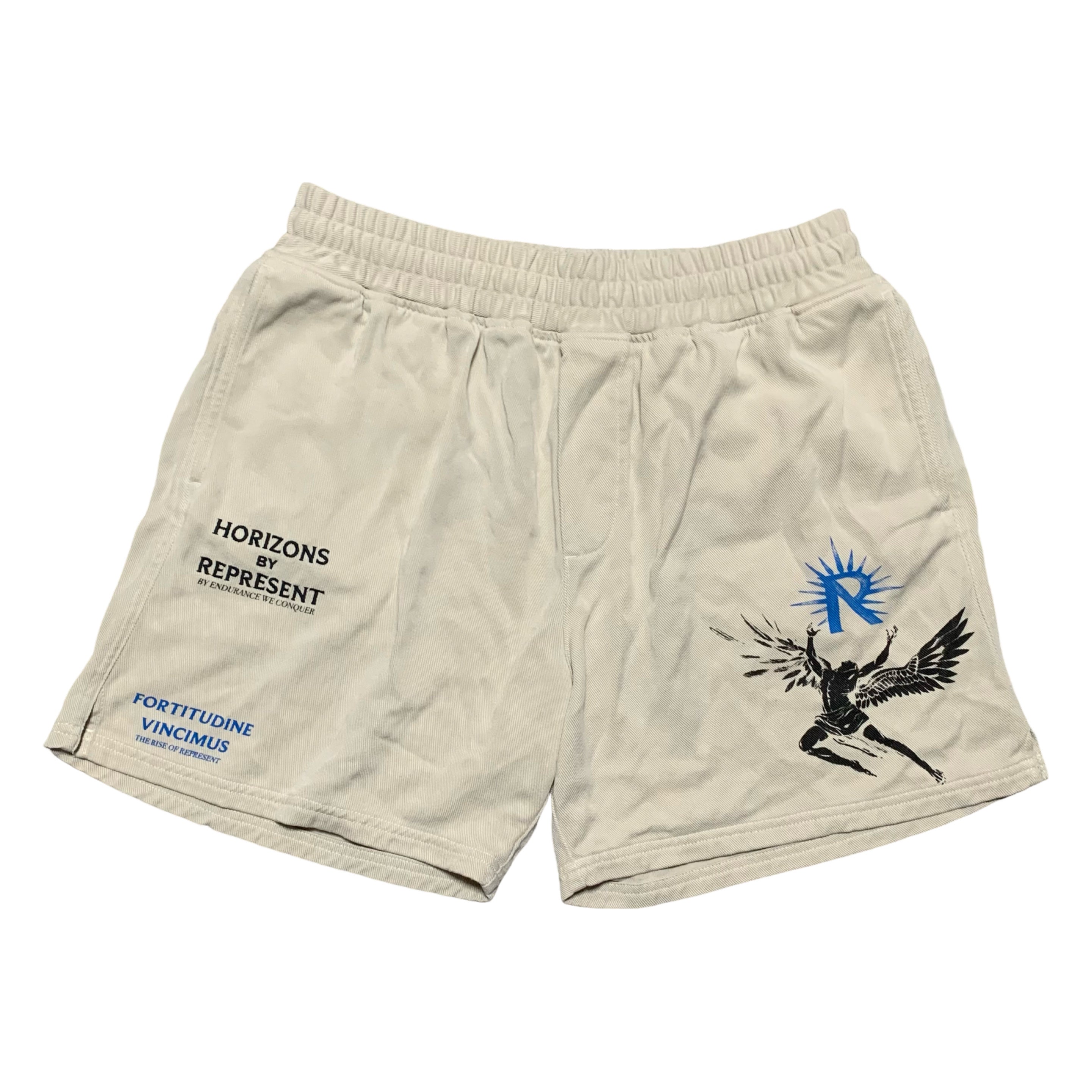 Represent Large Shorts Icarus Off White Bottoms