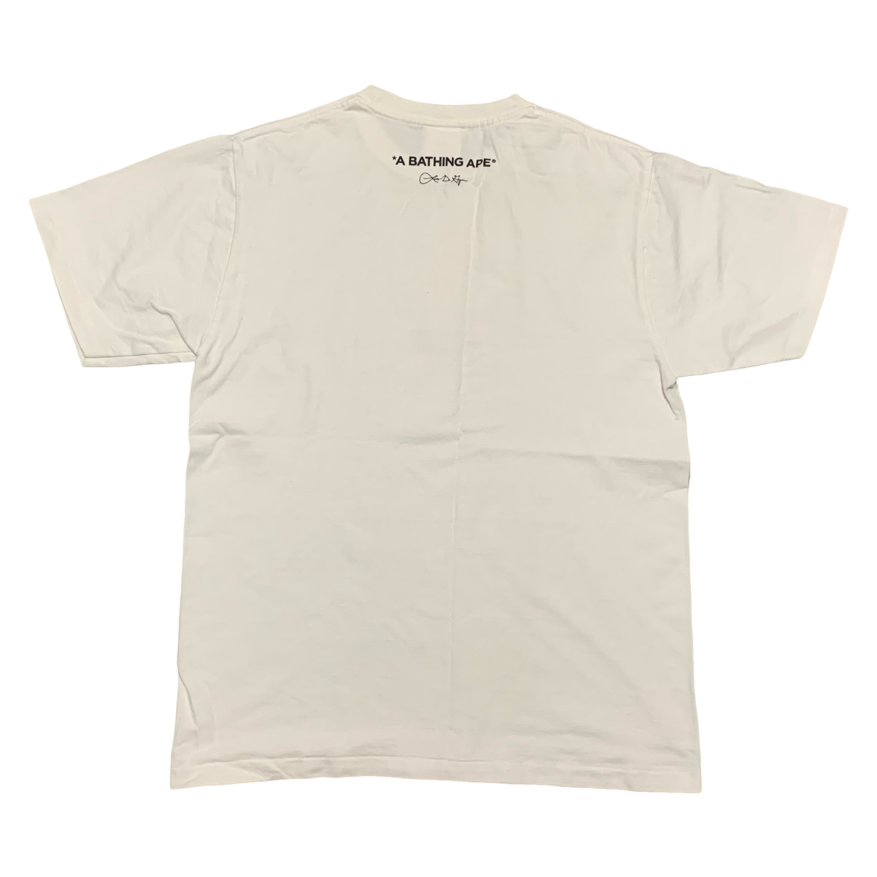 Bape Medium Louis De Guzman Baby Milo White Tee A Bathing Ape 2022