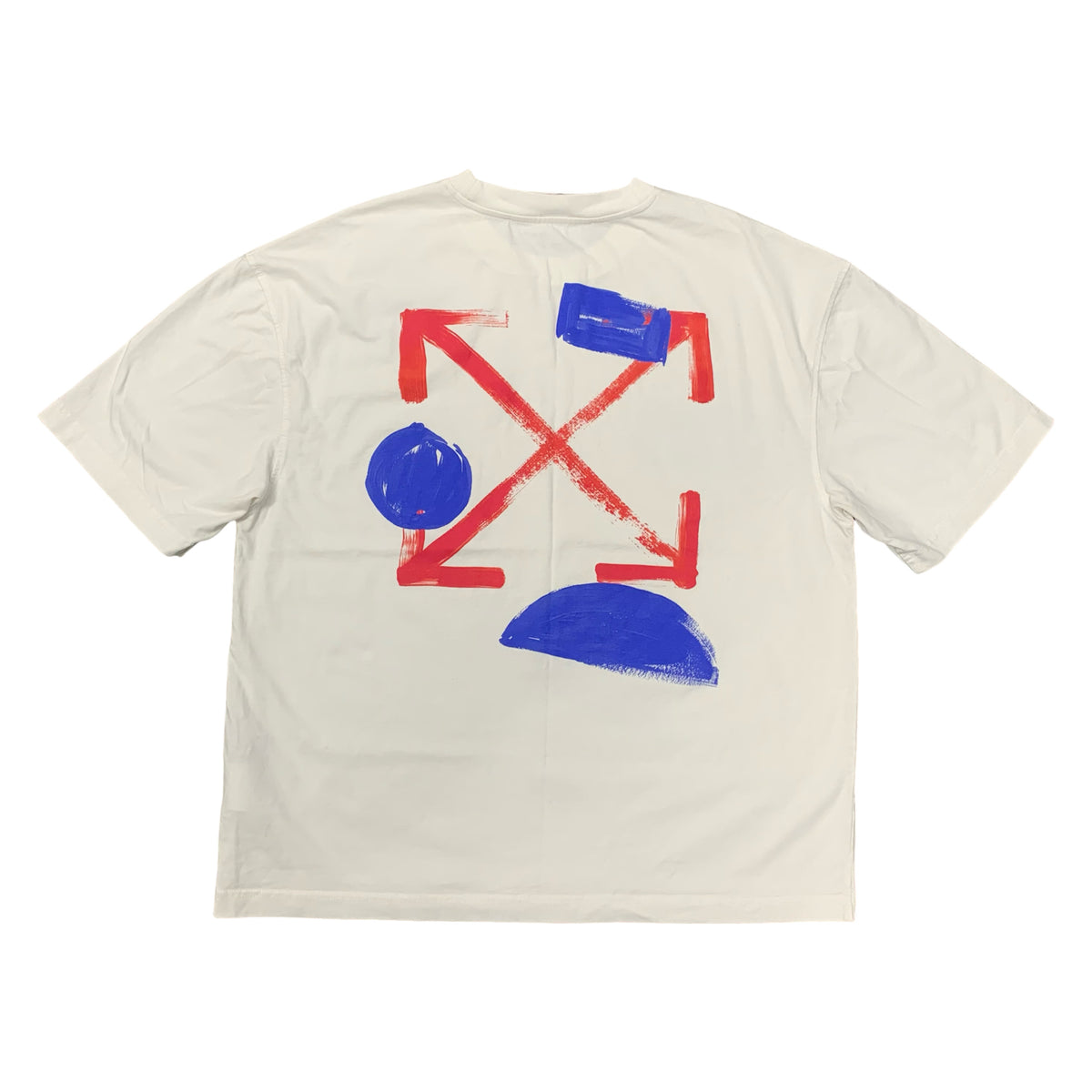 Off White Medium Tee Marker Arrows White T-Shirt Virgil Abloh