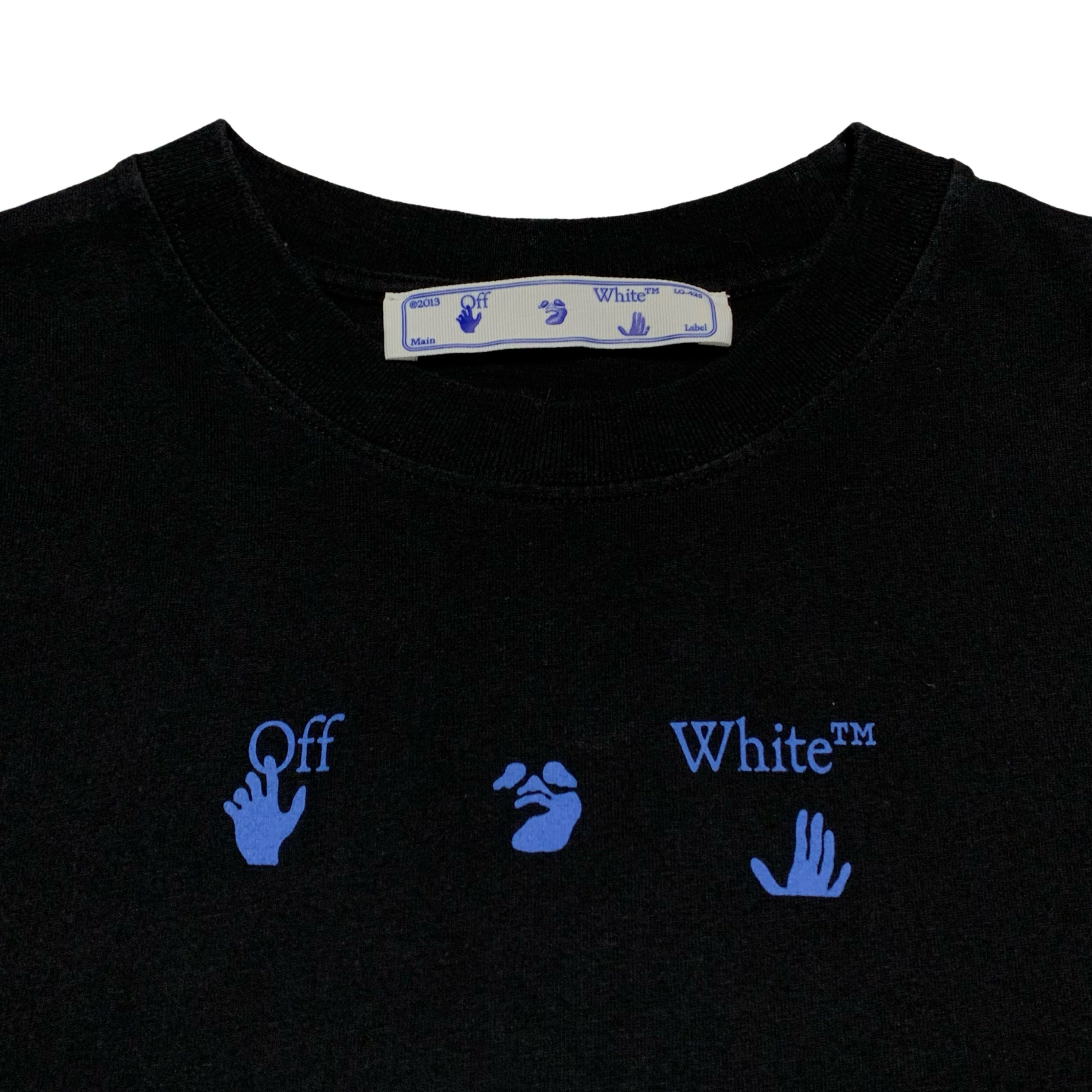Off White Small Liquid Mirko Black Tee Virgil Abloh