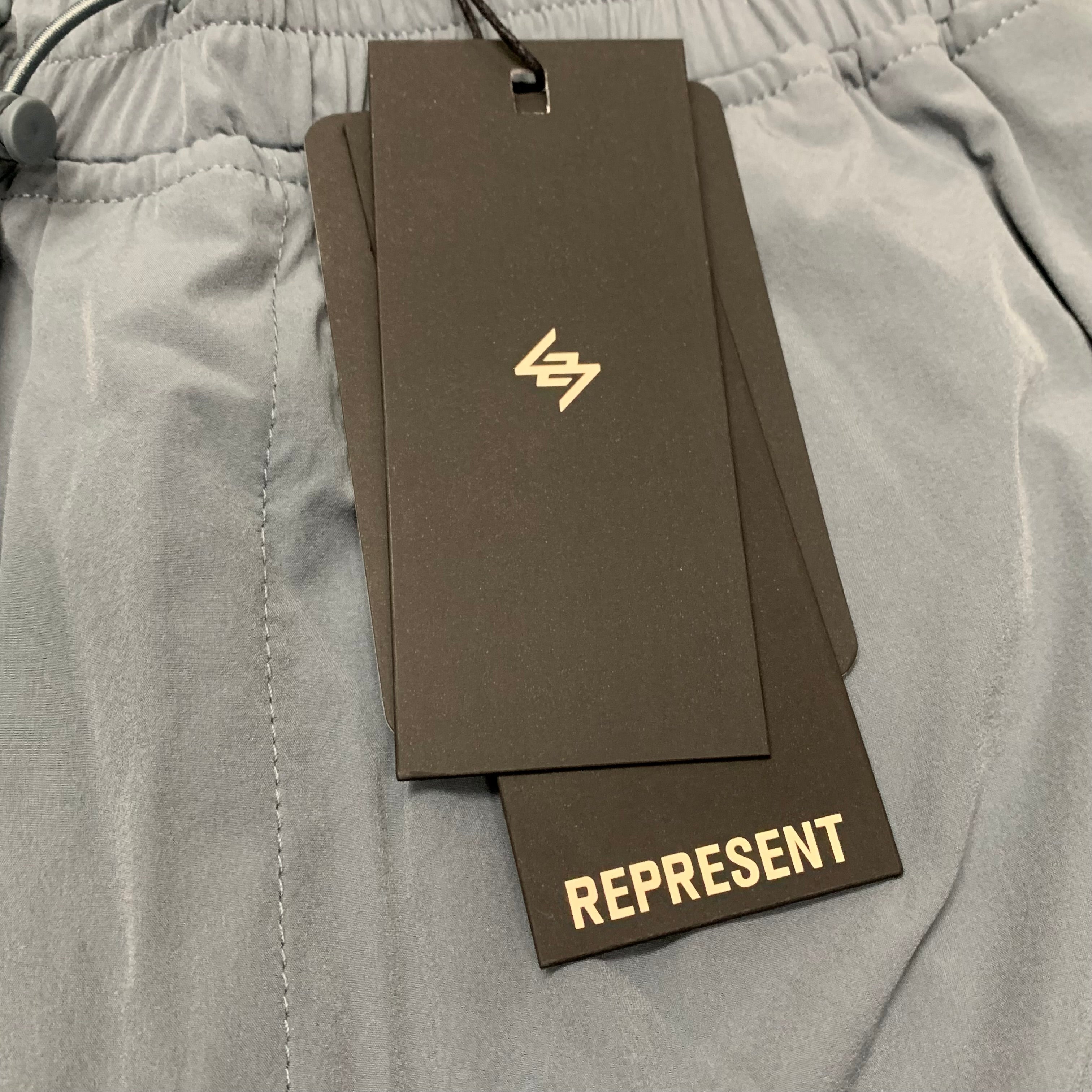 Represent XL Shorts 247 Dusky Navy Blue Track Pant Bottoms