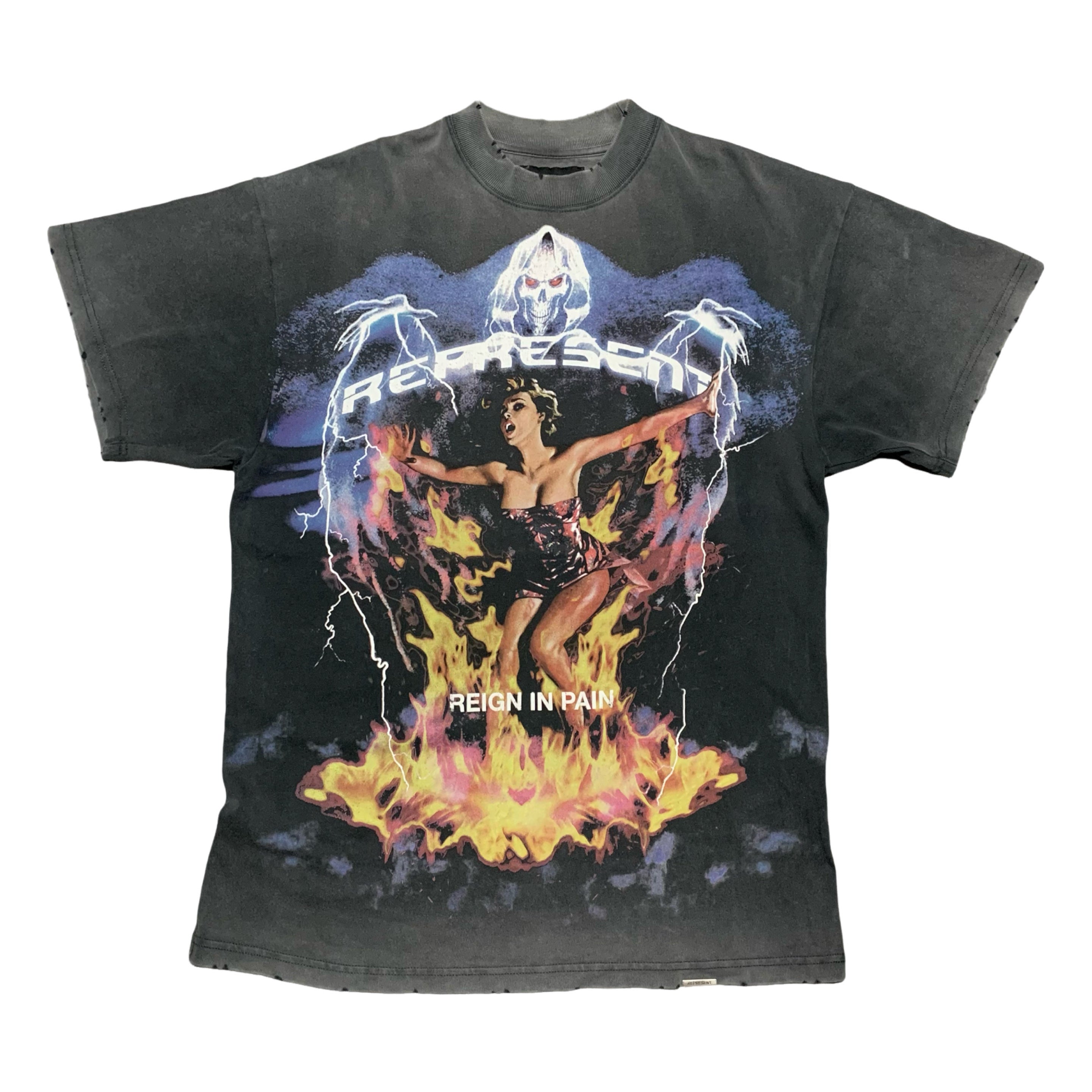 Represent XS Spirit Reaper Vintage Black Tee