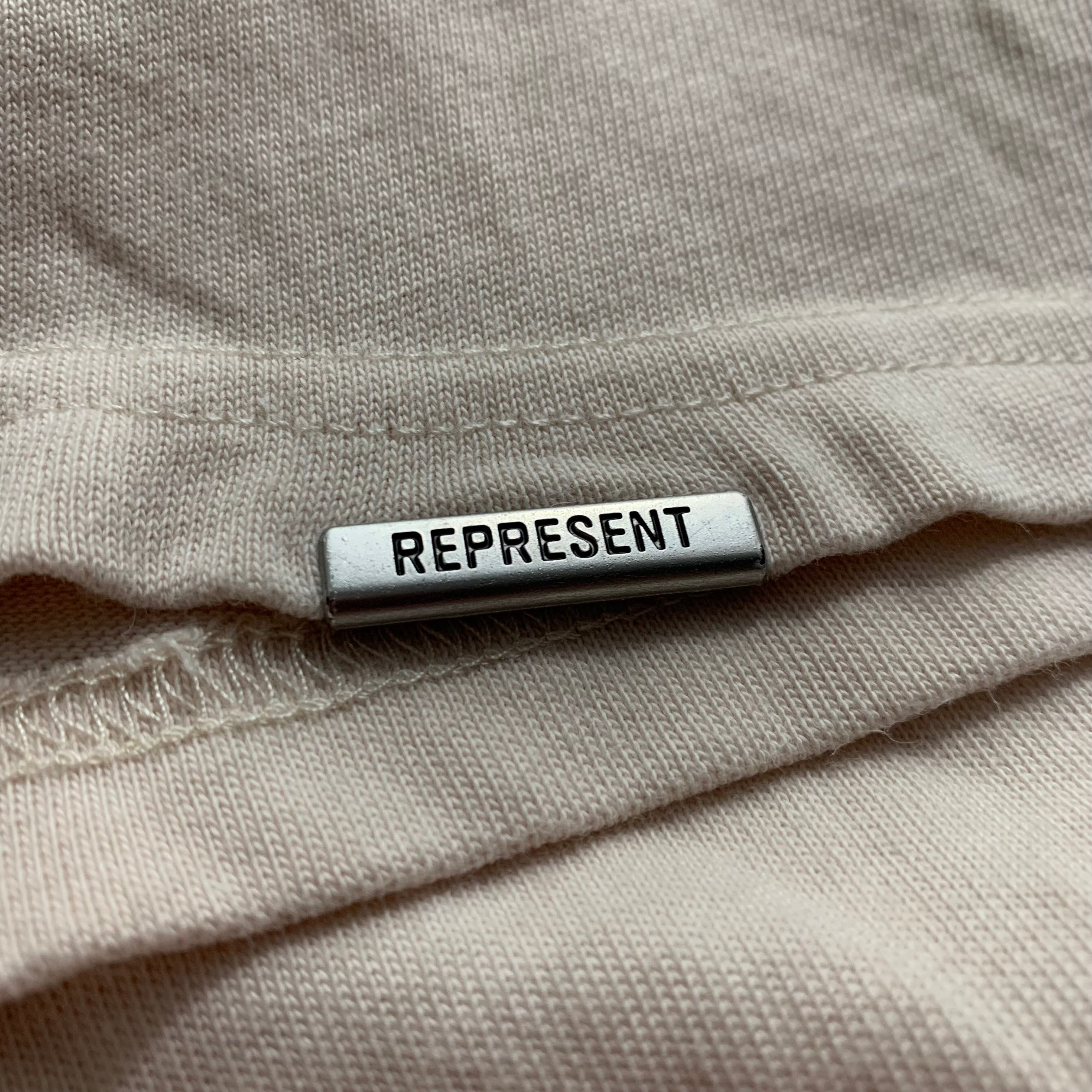 Represent Small Tee Icarus Pink Pearl White T-Shirt Coggles Limited Edition