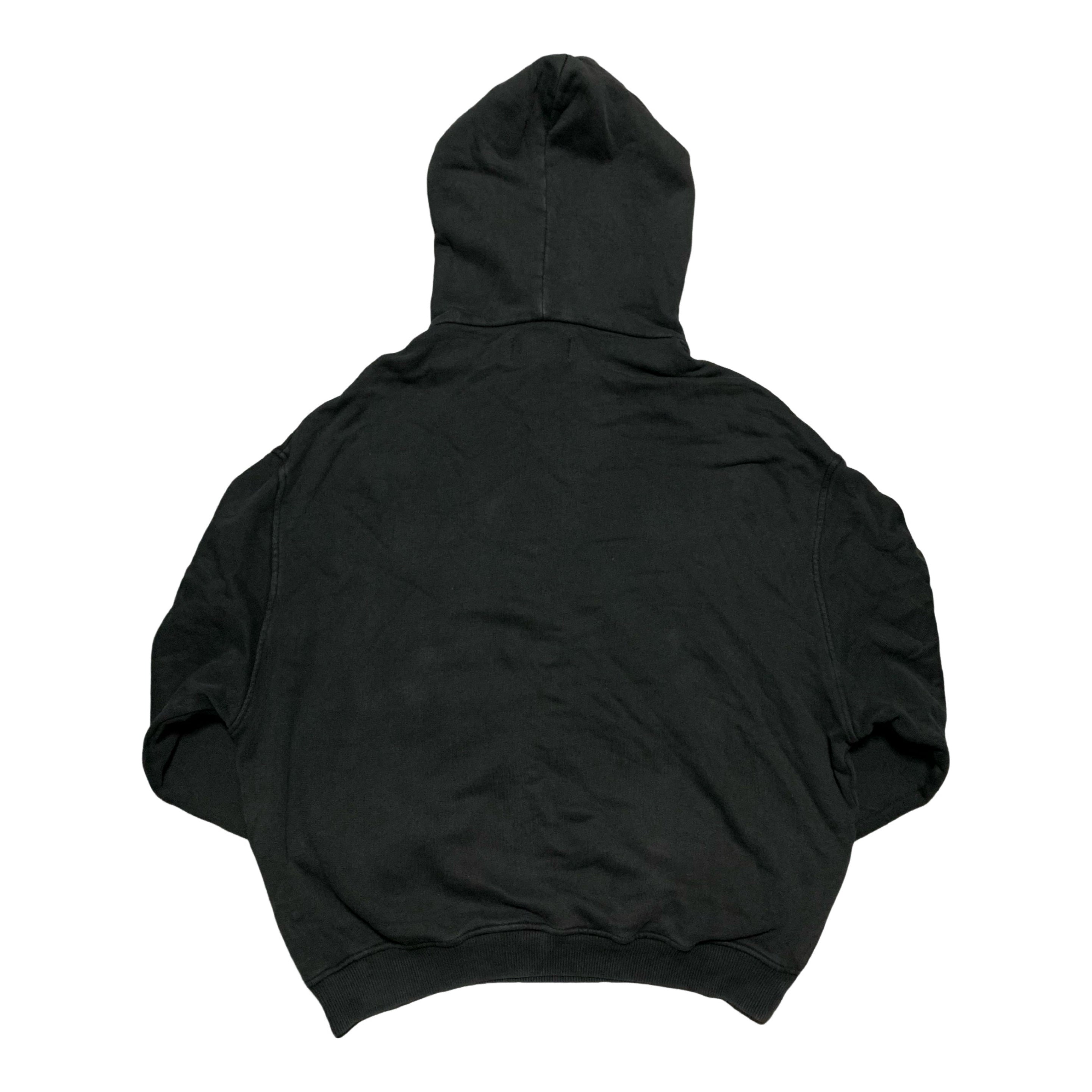Represent Small Shark Vintage Black Hoodie 'Only The Strong Survive'
