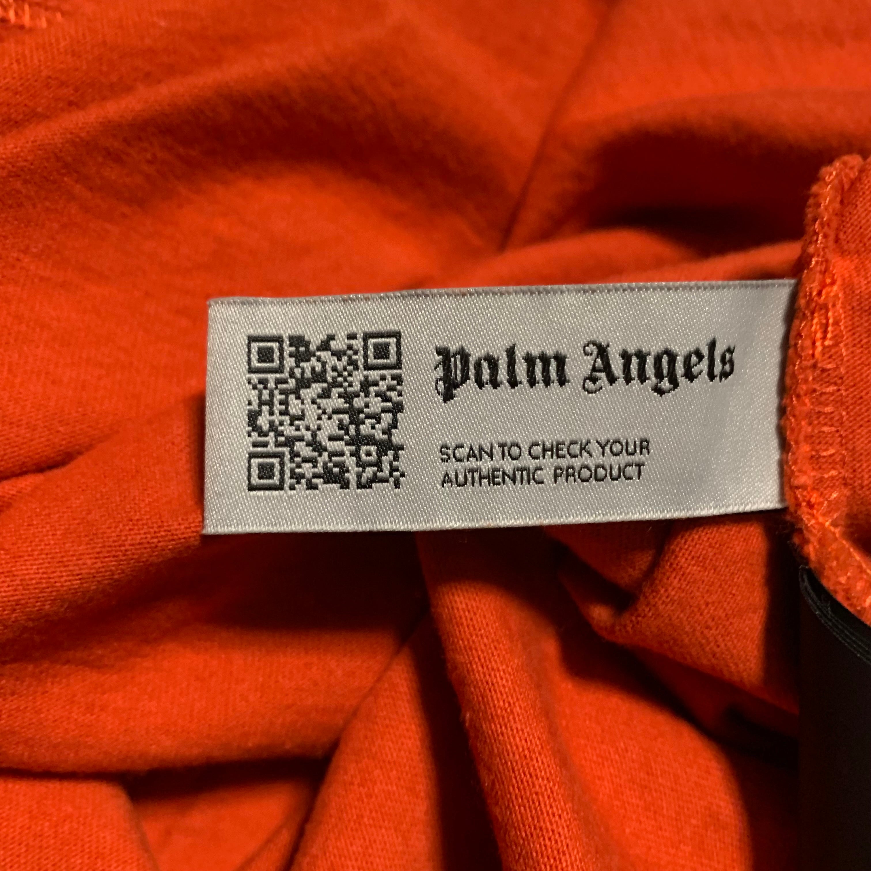 Palm Angels Medium Orange Kill The Bear Tee