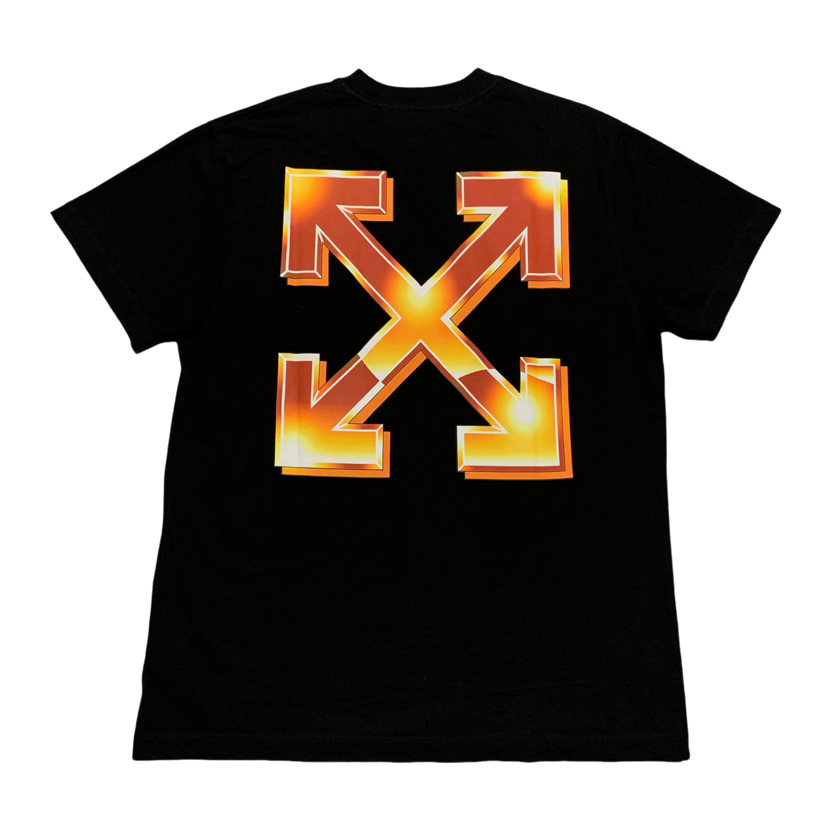 Off White Medium Metal Arrows Black Tee Virgil Abloh