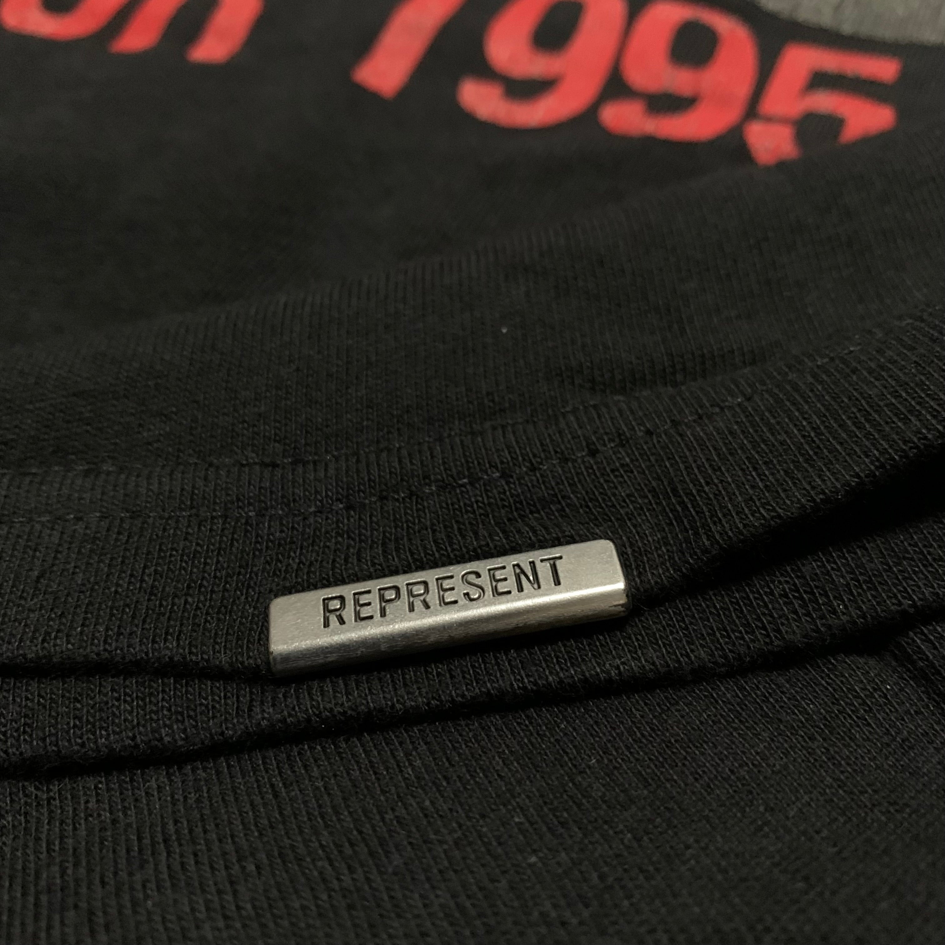 Represent Medium Manchester UK Tour Black Long Sleeve Tee End Clothing Exclusive