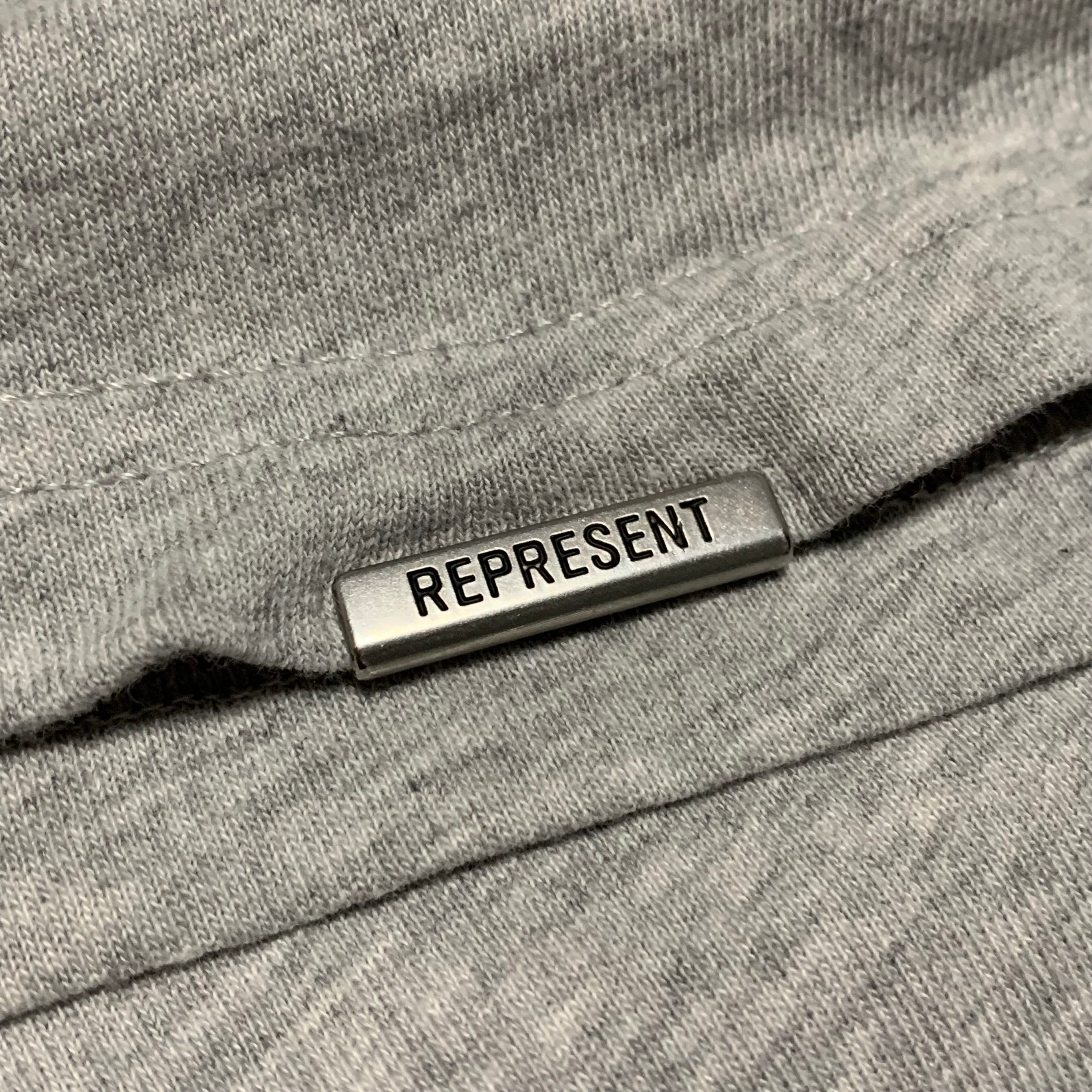 Represent Small Owners Club Stamp Grey Tee