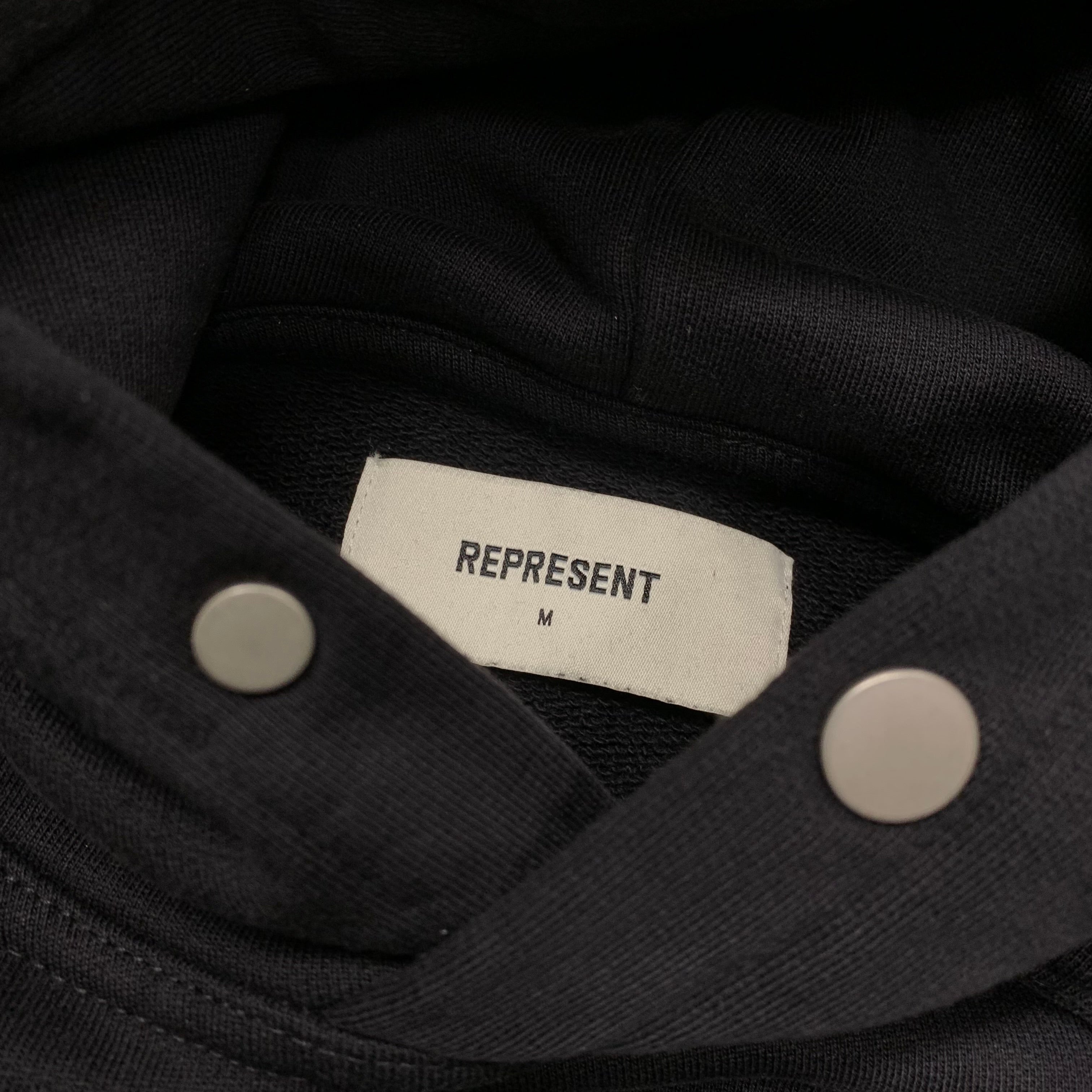 Represent Medium Hoodie Staff Jet Black Hoodie