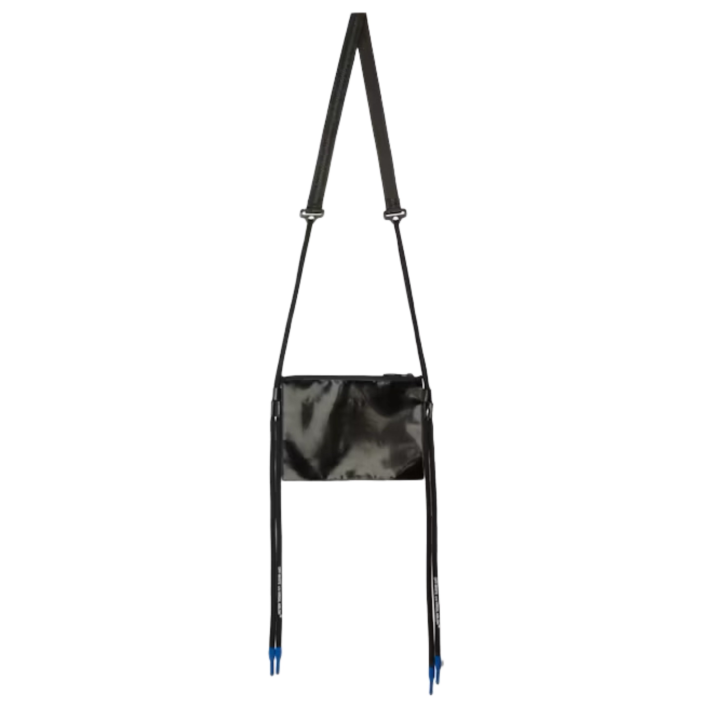 Off White Bag Flat Crossbody Black In Crinkle Nylon 2019 Virgil Abloh Unisex