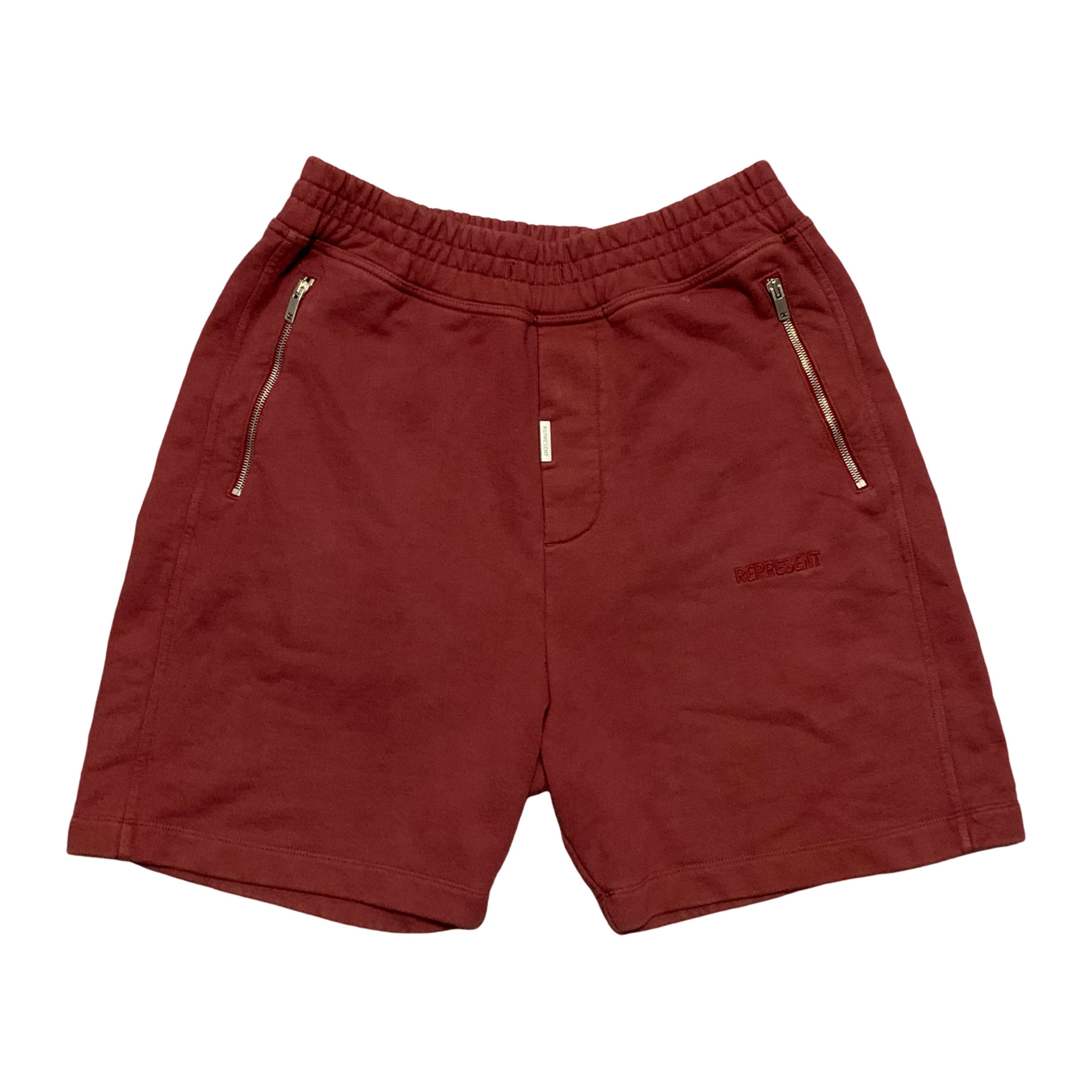 Represent Large Blanks Shorts Vintage Red Bottoms