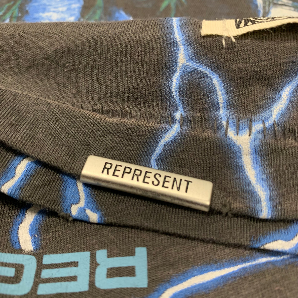 Represent XS Tee Iron Maiden A Real Live One Sunfade Grey T-Shirt