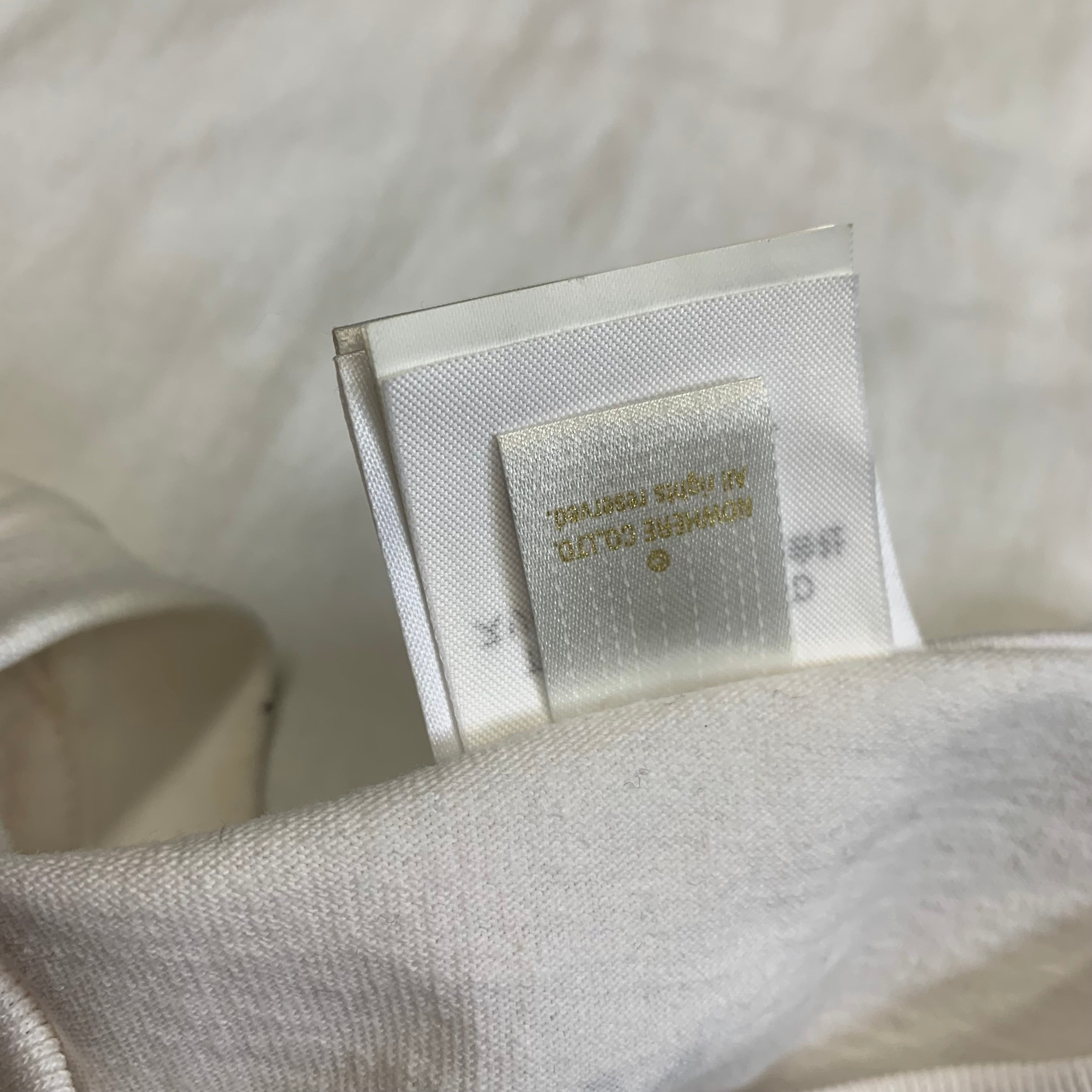 Bape Large Shin Kamen Rider Shocker Emblem ABC White T-Shirt A Bathing Ape