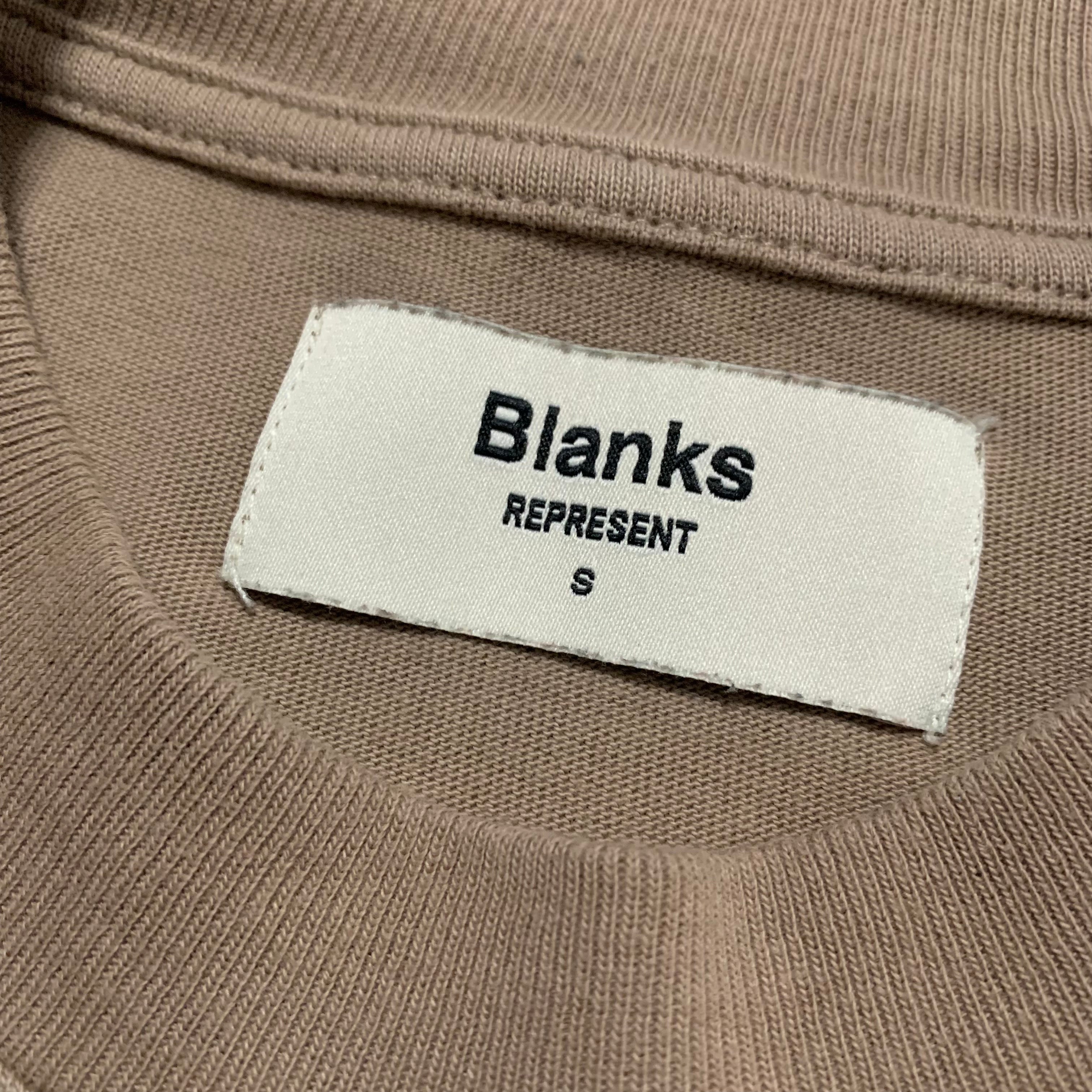 Represent Small Blanks Beige Brown Tee