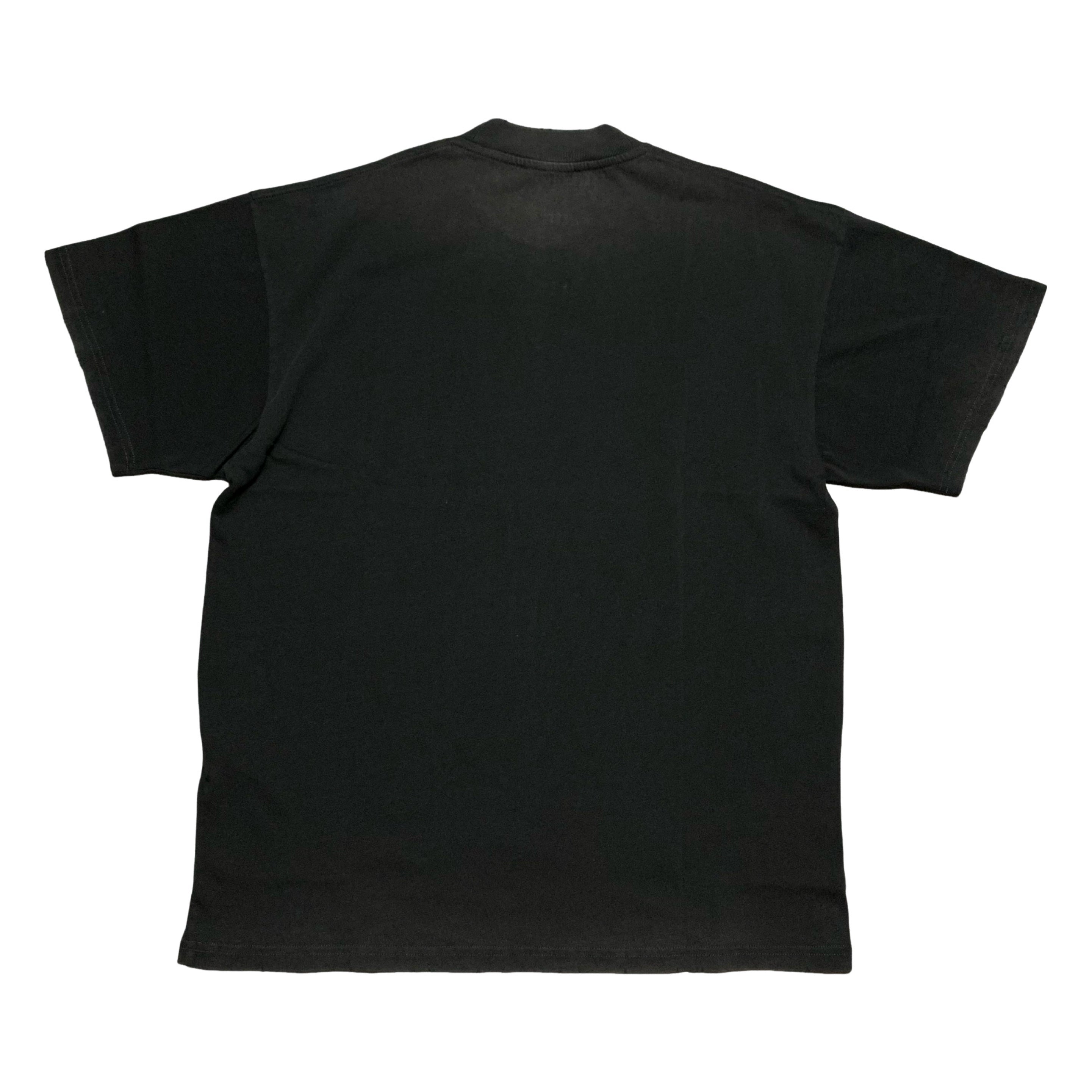Represent Small Only The Strong Survive Vintage Black Tee Shark Graphic