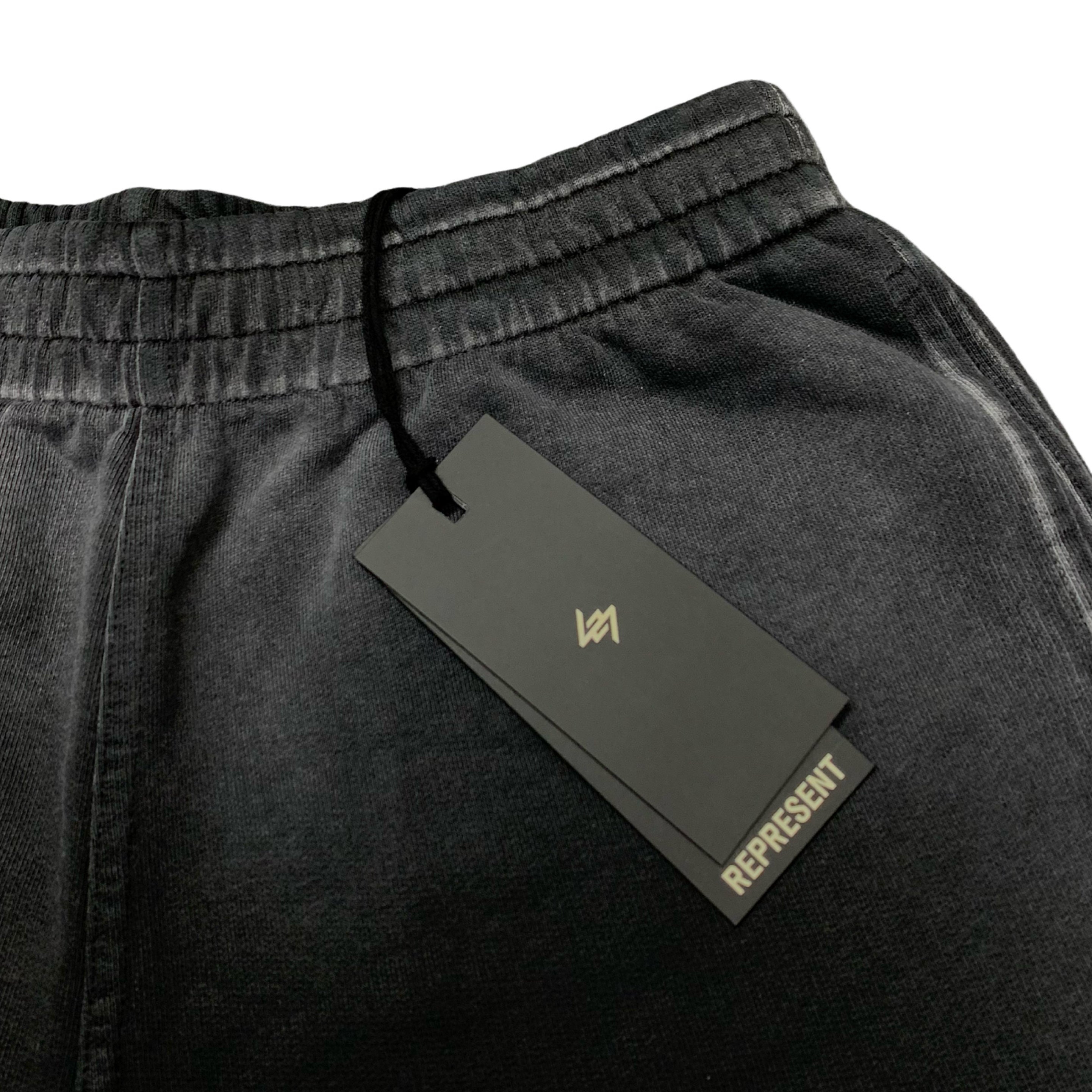 Represent Small Shorts 247 Motion Aged Black Bottoms