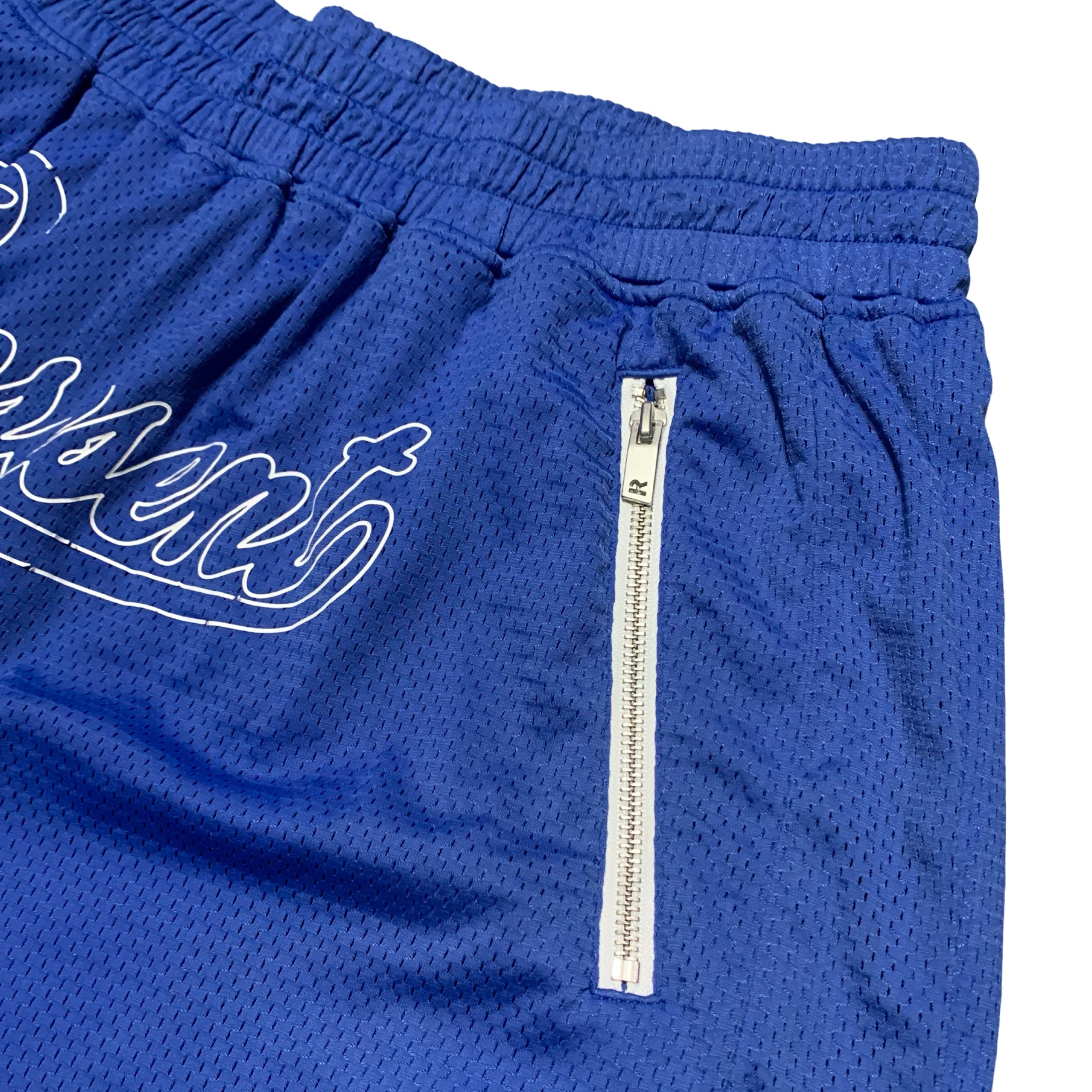 Represent XL Shorts Blue Mesh Bottoms