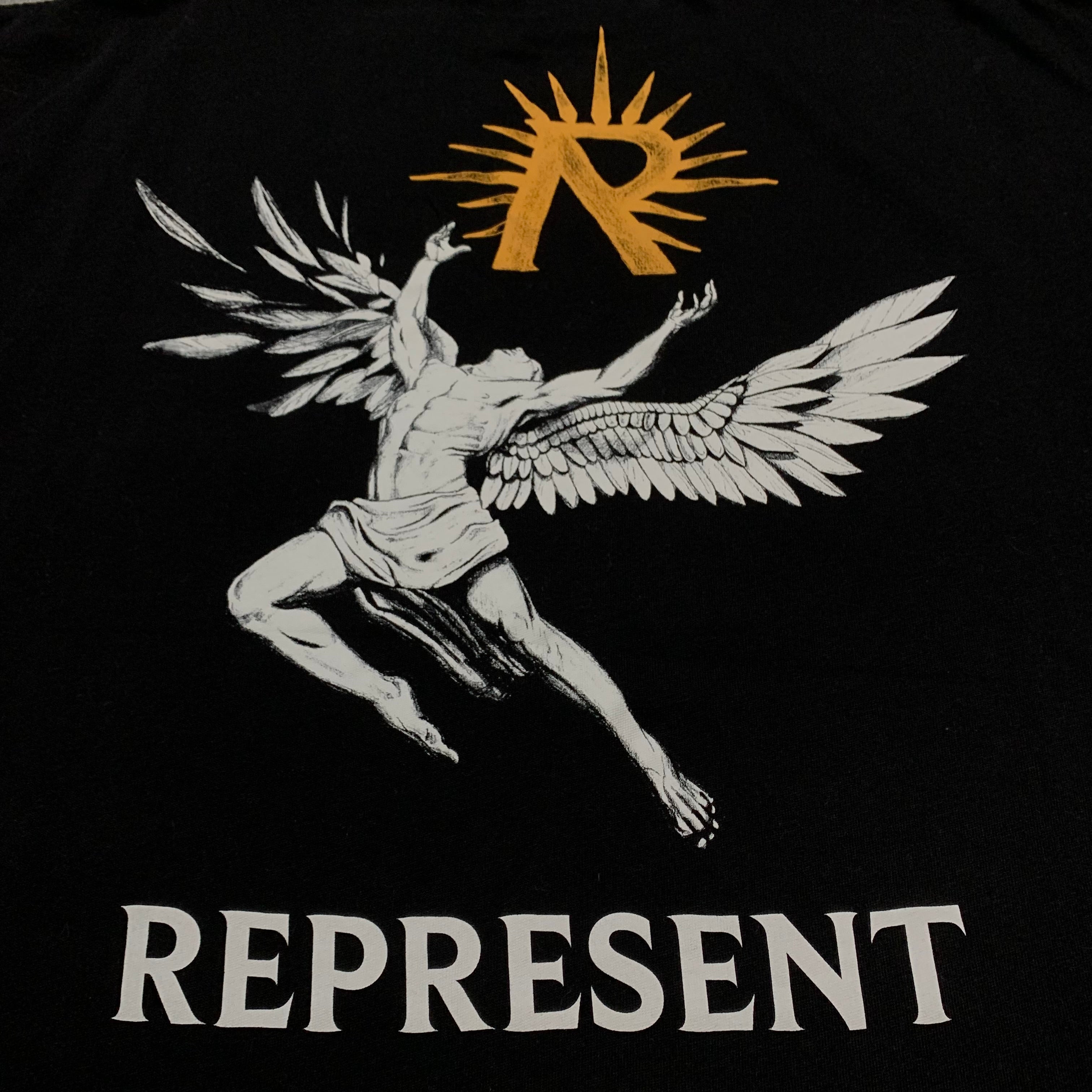 Represent Small Icarus Jet Black Tee
