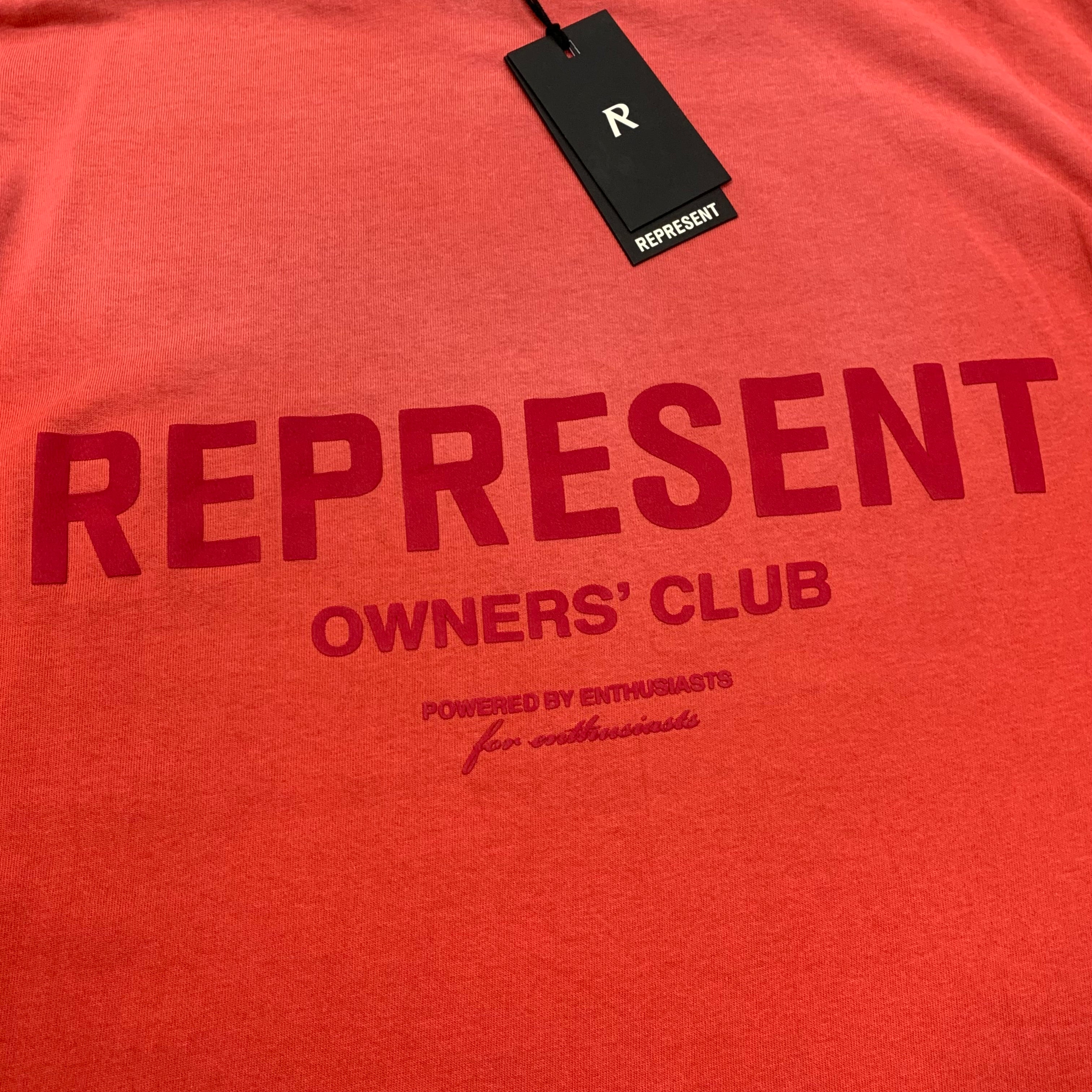 Represent Small Tee Owners Club Barbados Cherry Red T-Shirt