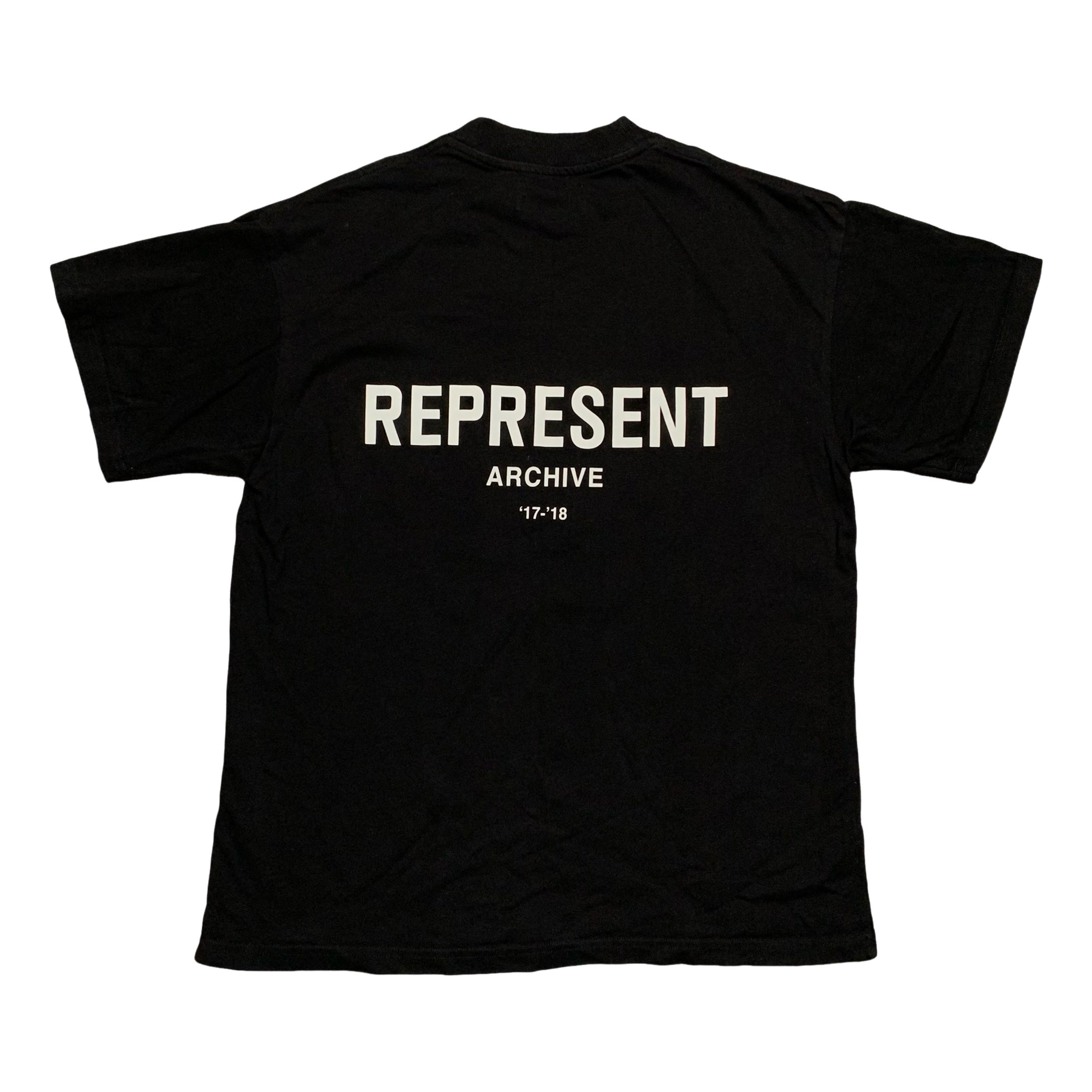 Represent Small Battle Archive Jet Black Tee