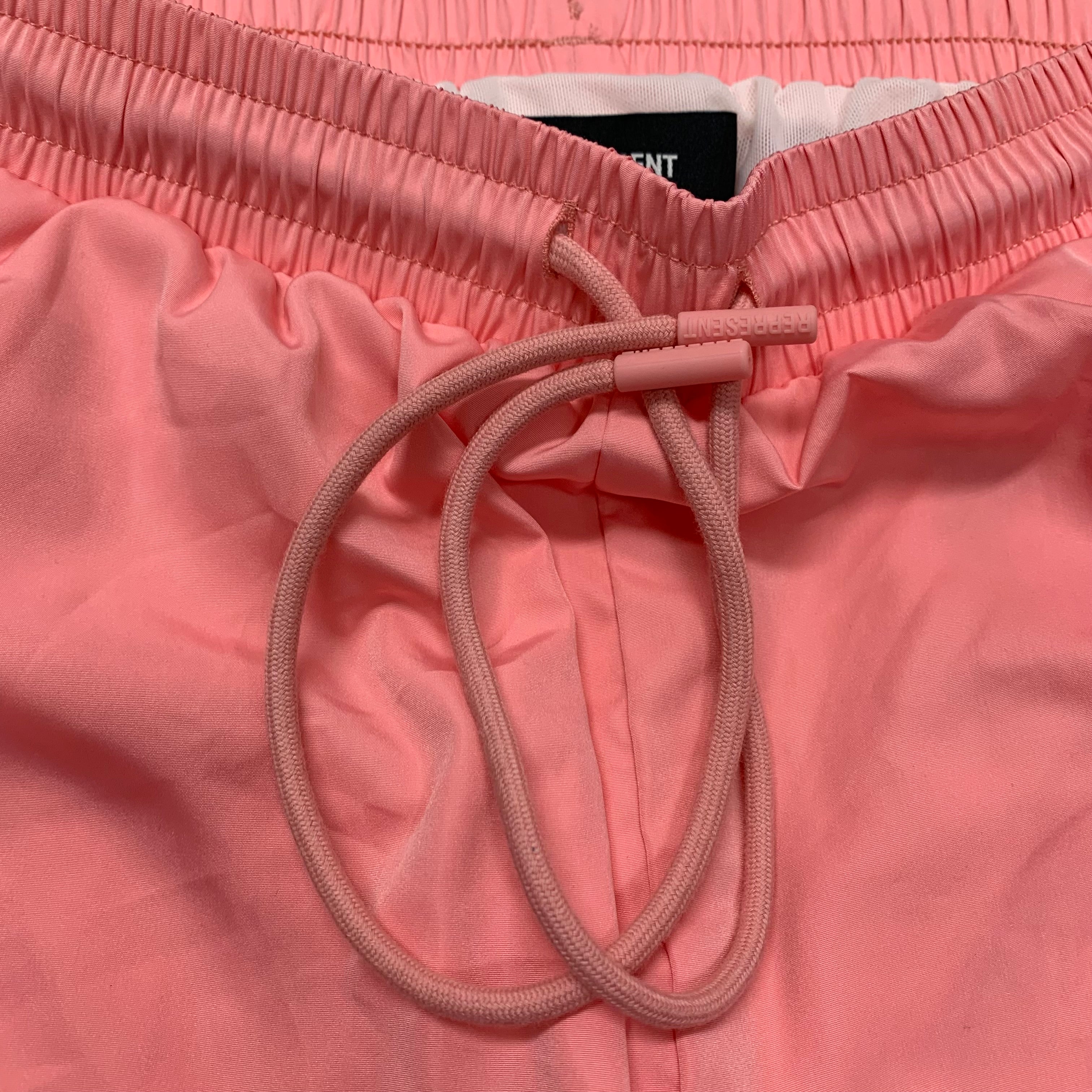 Represent Medium Swim Shorts Pink Bottoms