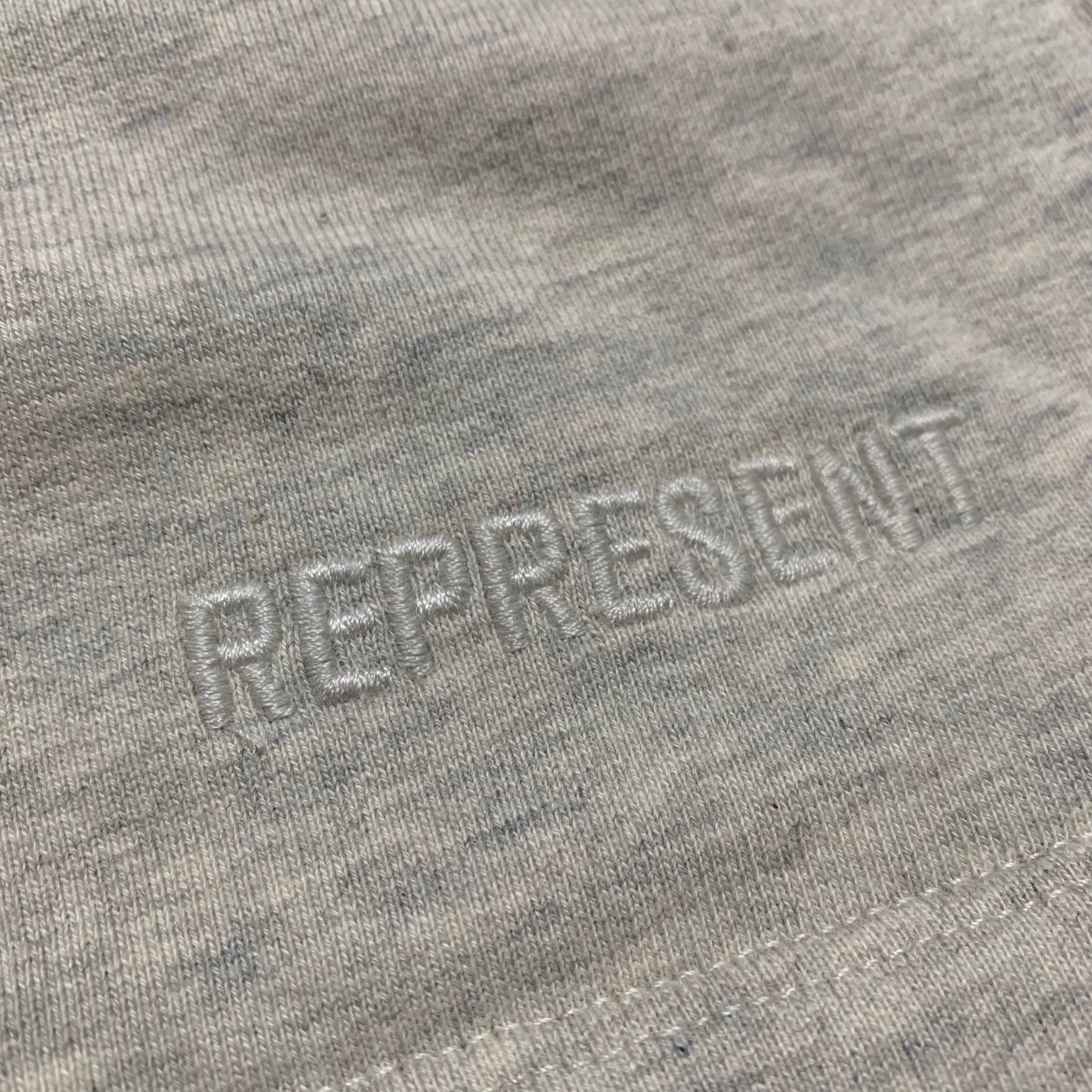 Represent Small Blanks Shorts Marl Grey Jogger Bottoms