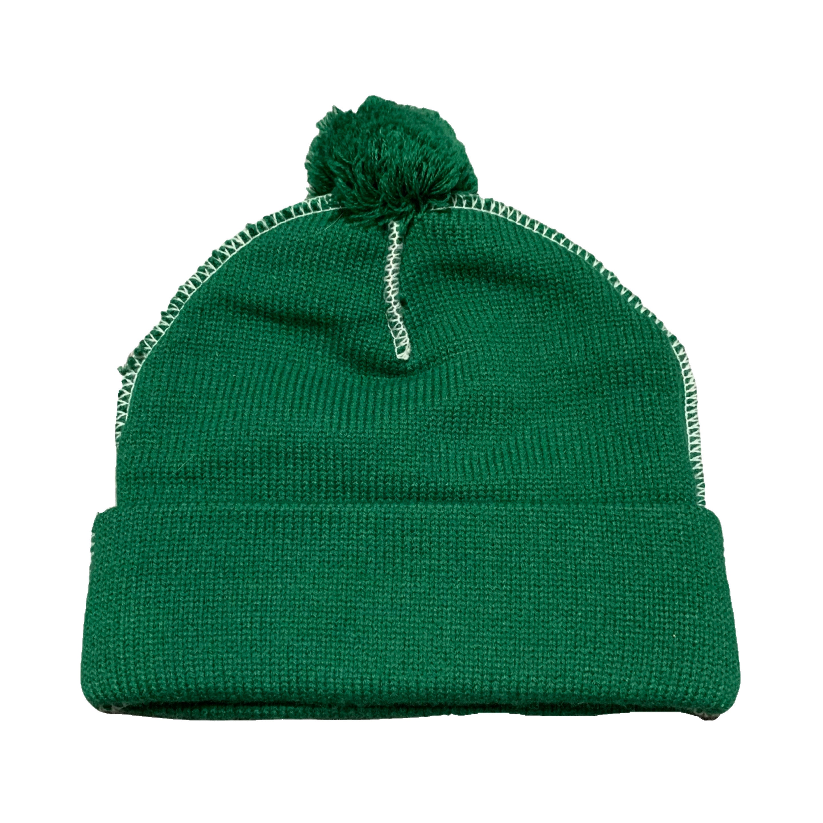 Supreme Beanie Green Bobble Hat