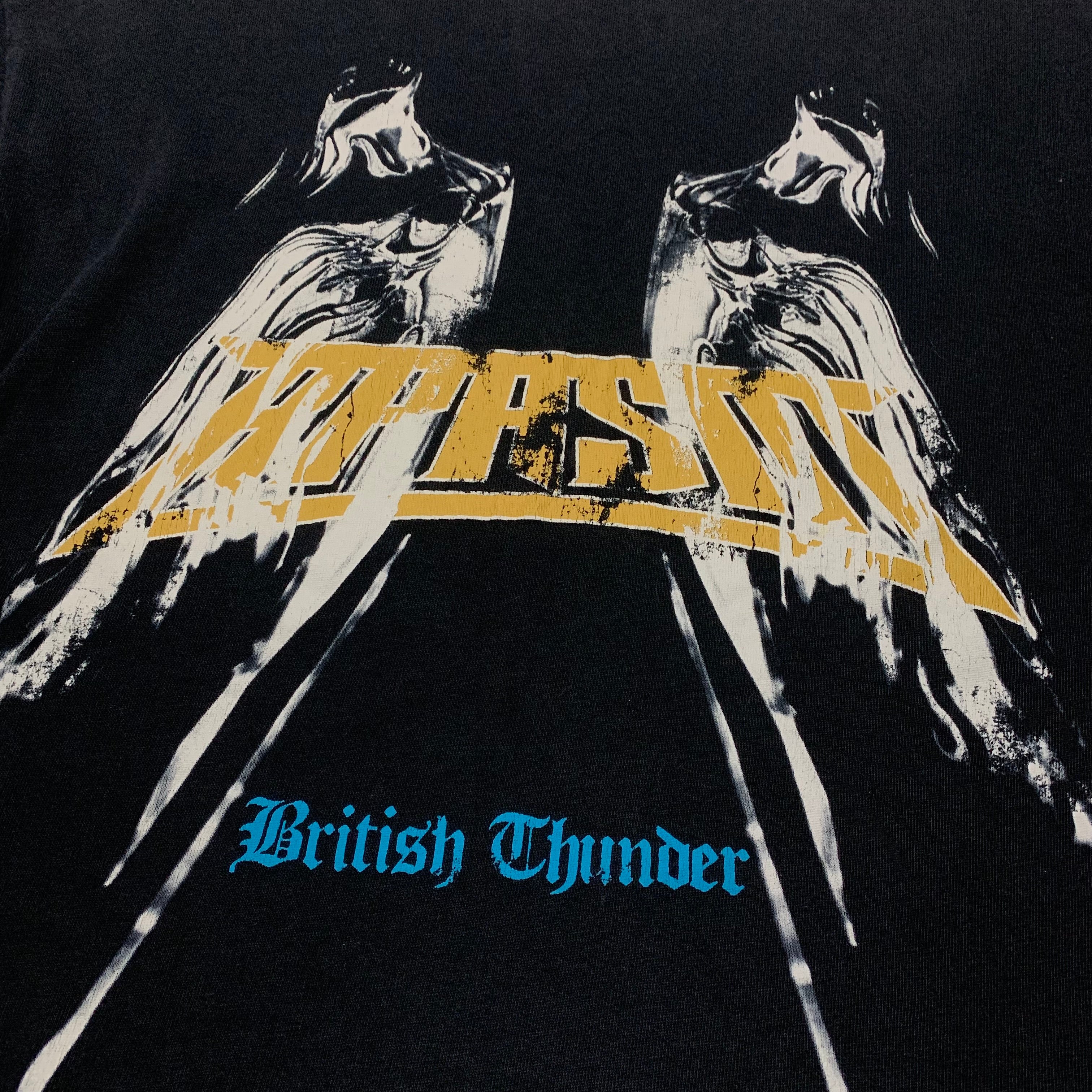 Represent XS British Thunder Vintage Black Tee