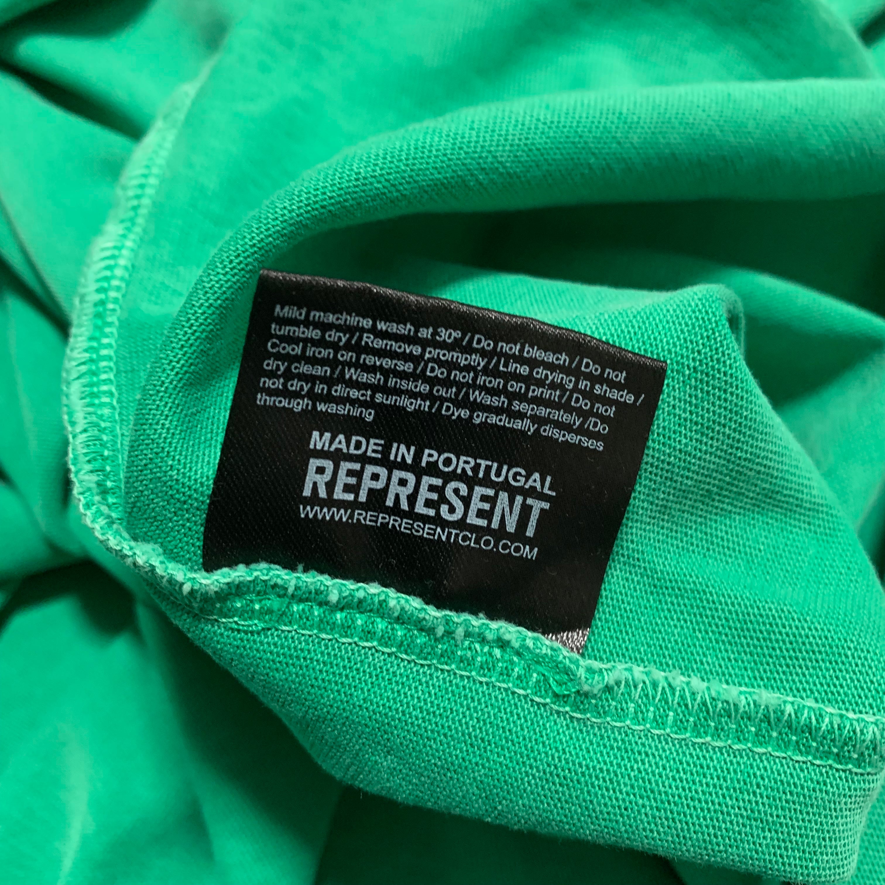 Represent Small Fall From Olympus Island Green Tee