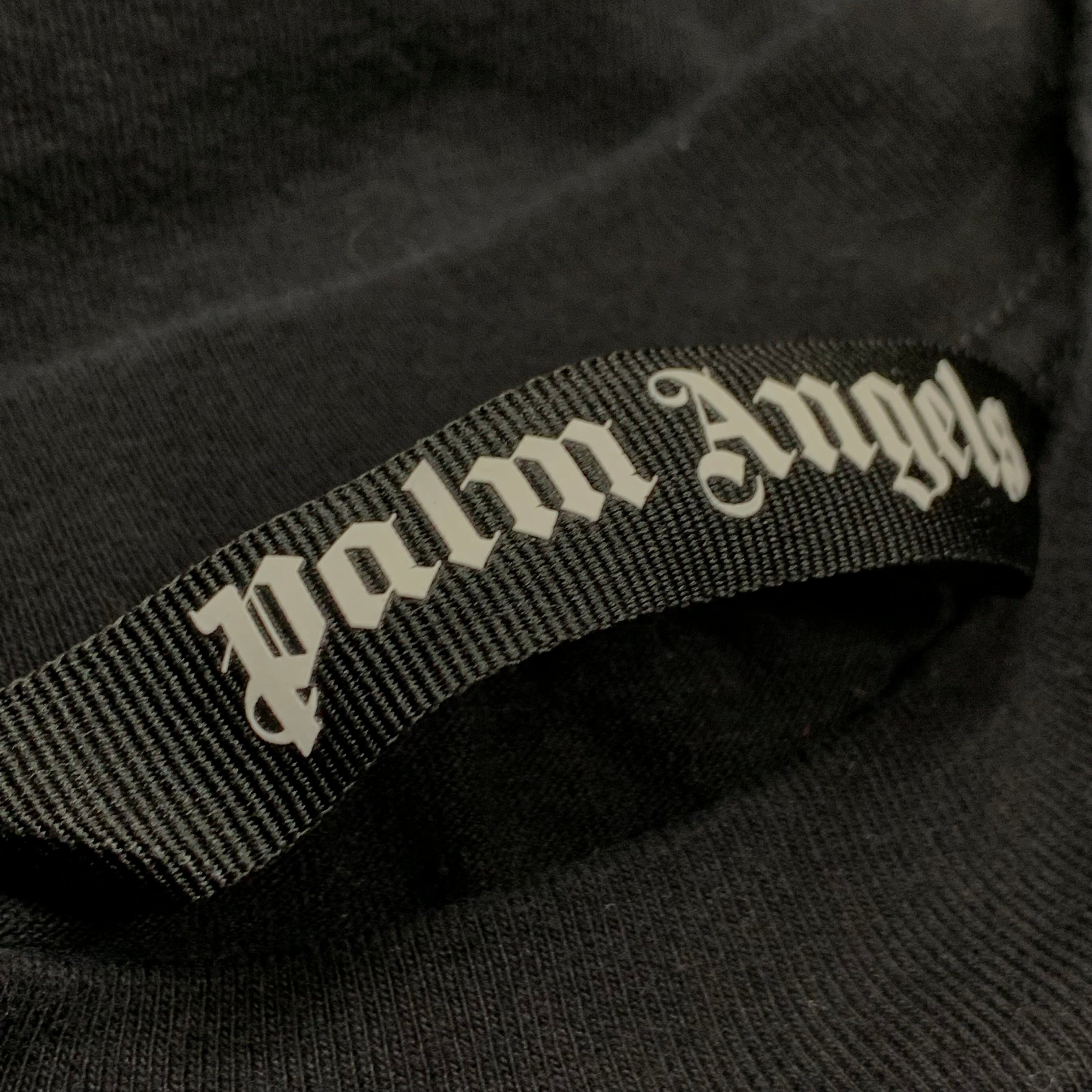 Palm Angels Small Tee Heart Graphic Black T-Shirt
