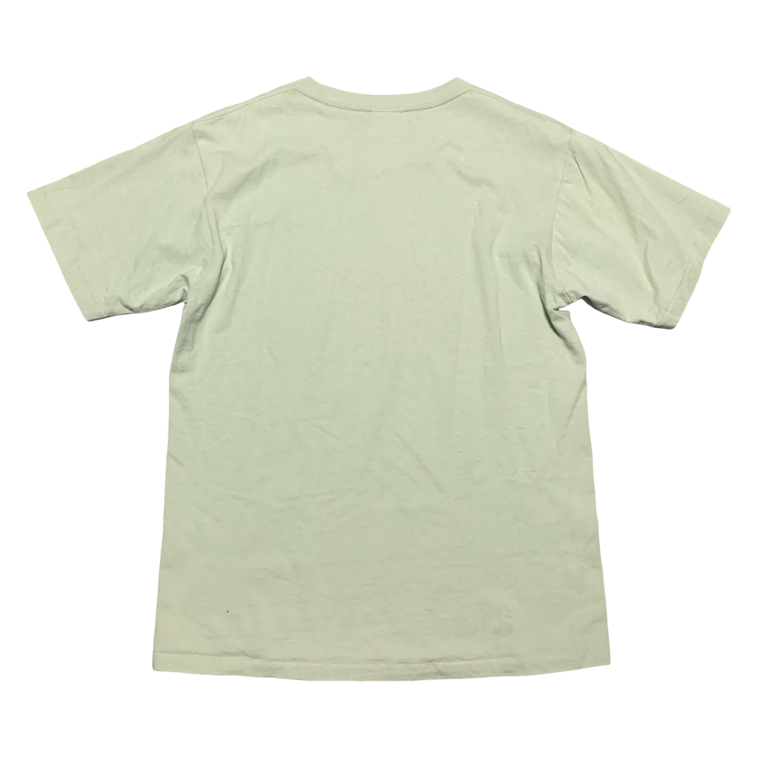Bape Medium Broken College Green Tee A Bathing Ape