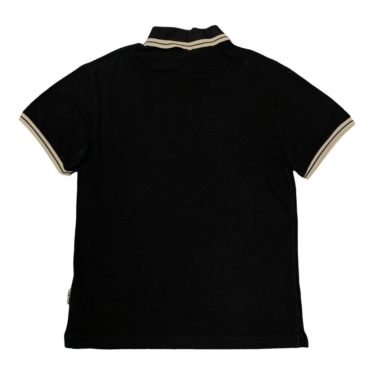 Palm Angels Medium Polo Shirt Classic Black Stripe Polo Top