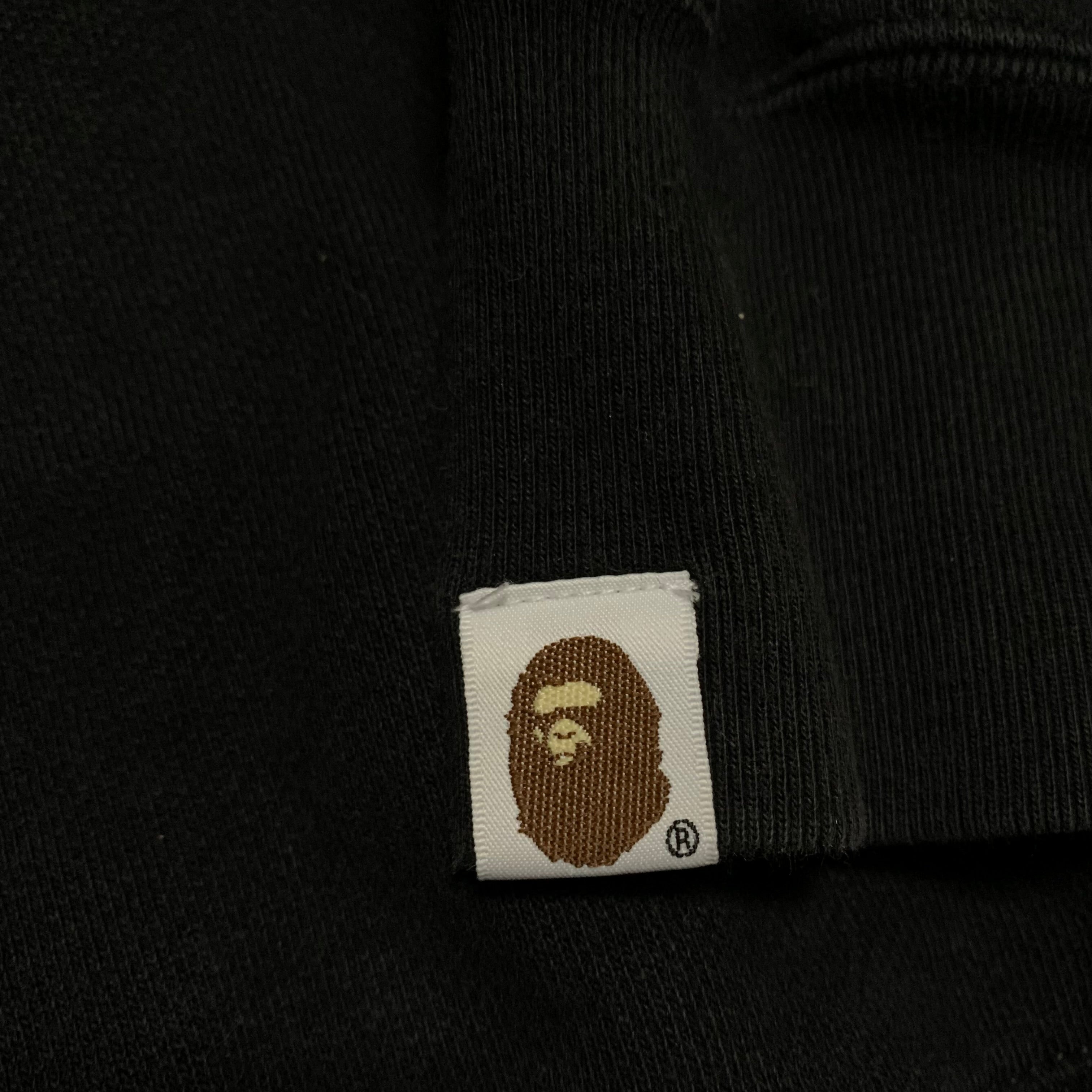 Bape Medium Busy Works Graphic Black Hoodie A Bathing Ape